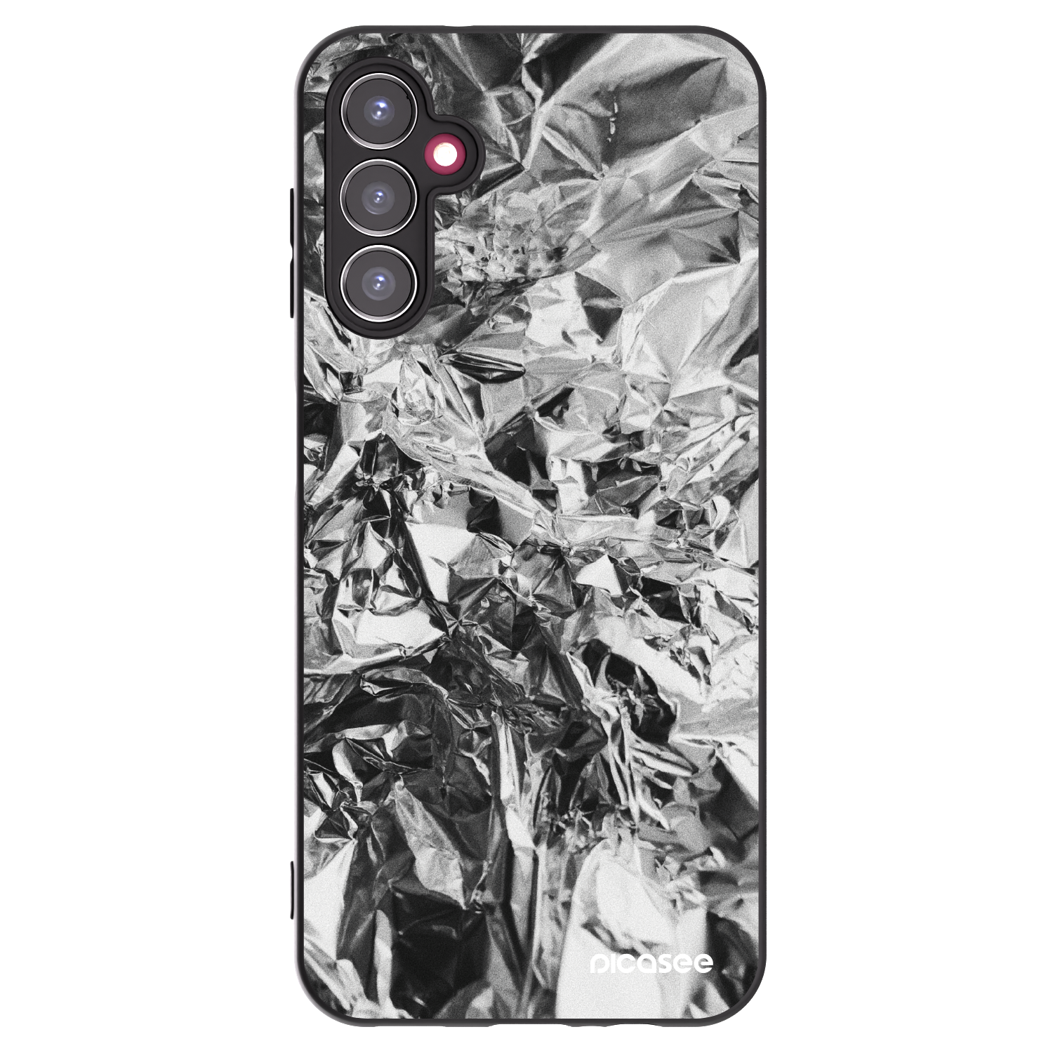 Picasee husă neagră din silicon pentru Samsung Galaxy A14 4G A145R - Chrome