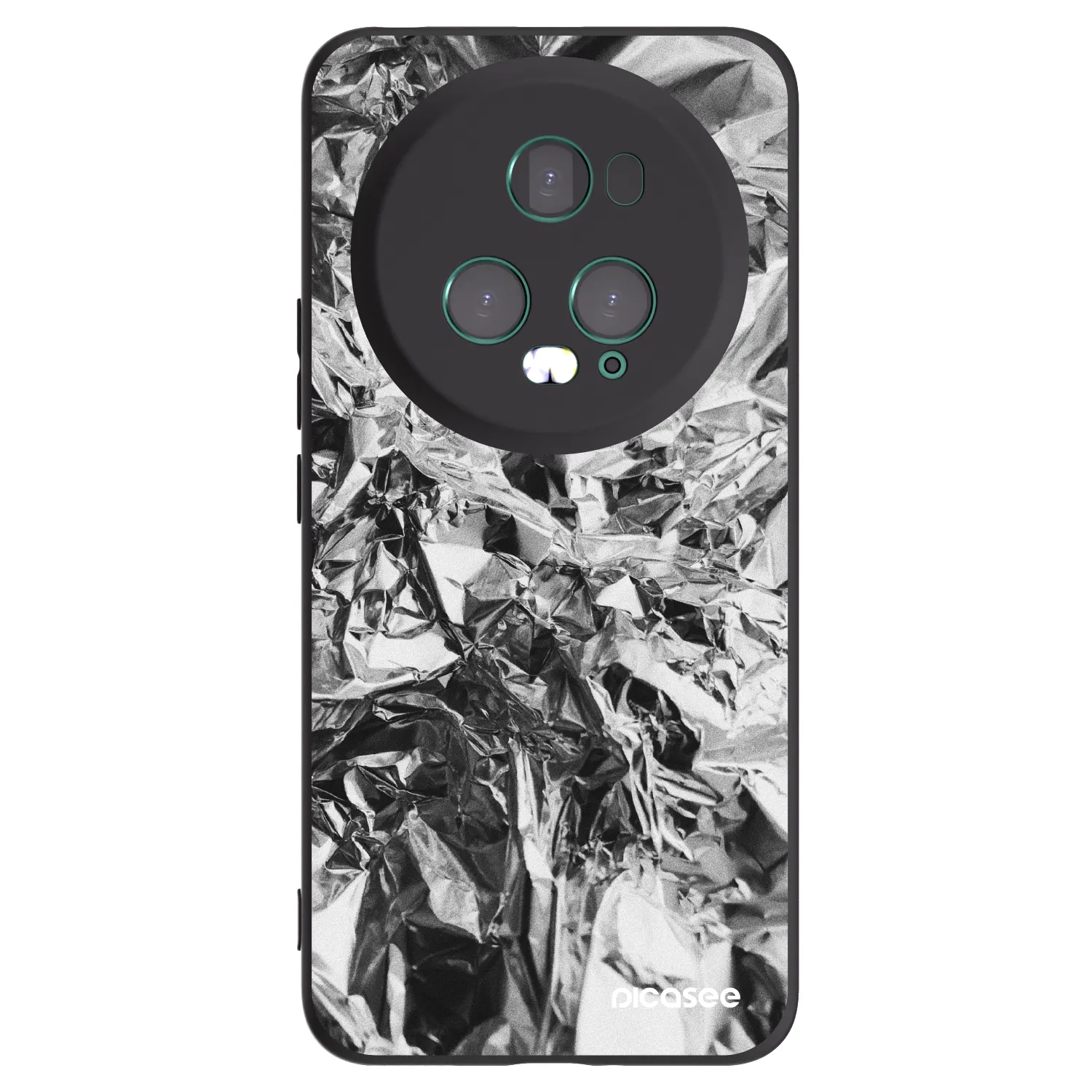 Picasee husă neagră din silicon pentru Honor Magic5 Pro - Chrome