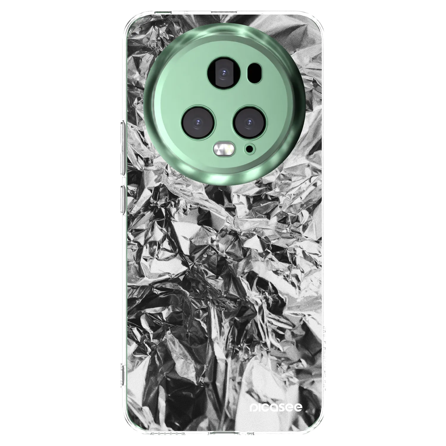 Picasee husă transparentă din silicon pentru Honor Magic5 Pro - Chrome