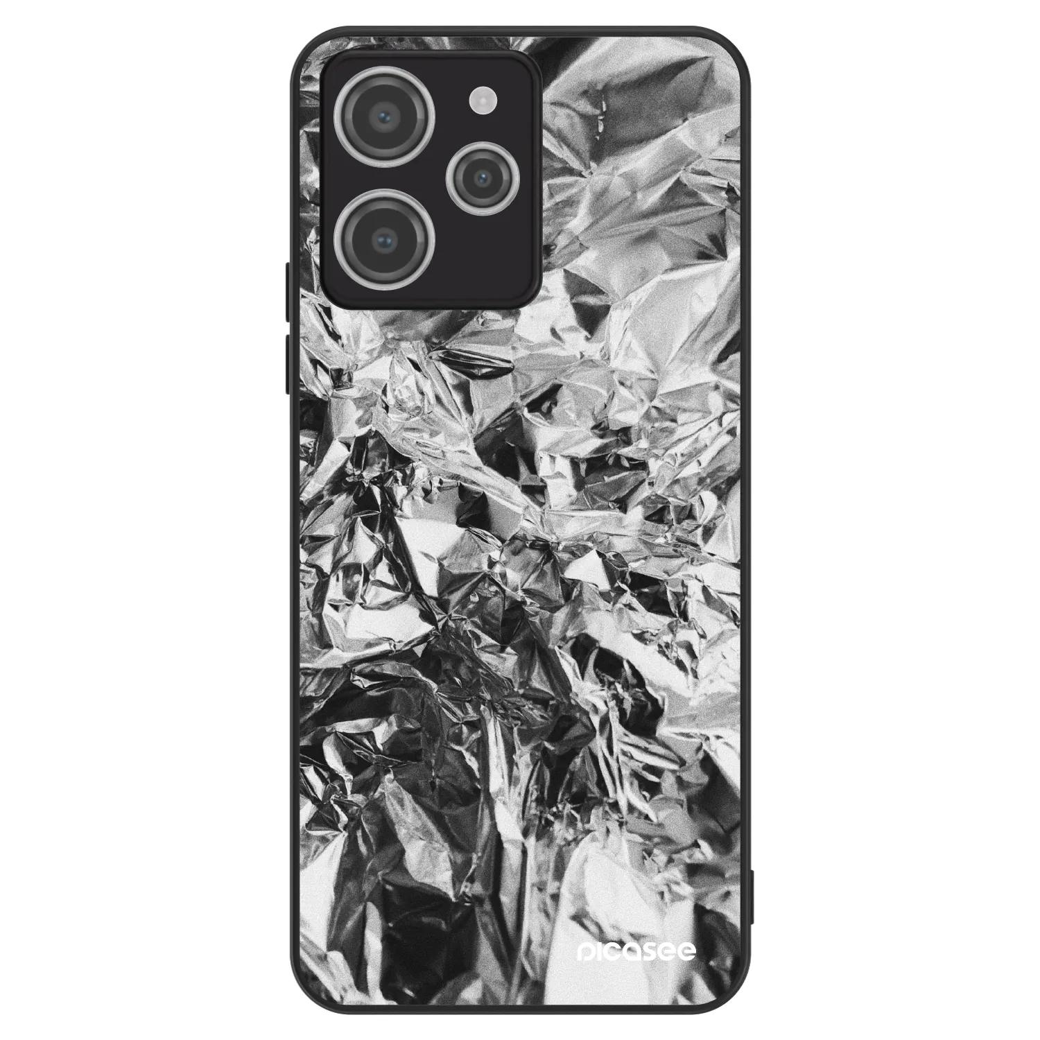 Picasee ULTIMATE CASE pentru Xiaomi Redmi 12 4G - Chrome