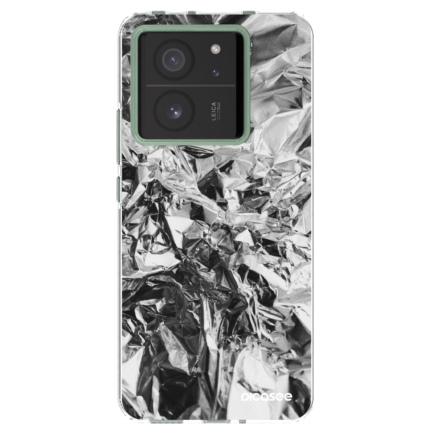 Picasee husă transparentă din silicon pentru Xiaomi 13T - Chrome