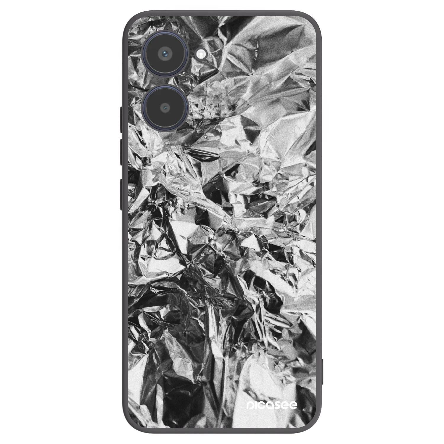 Picasee husă neagră din silicon pentru Realme 10 4G - Chrome