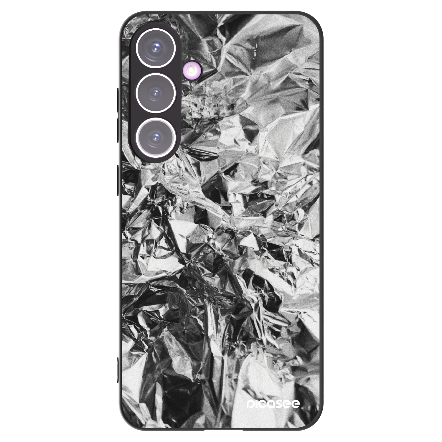 Picasee husă neagră din silicon pentru Samsung Galaxy S24+ S926B 5G - Chrome