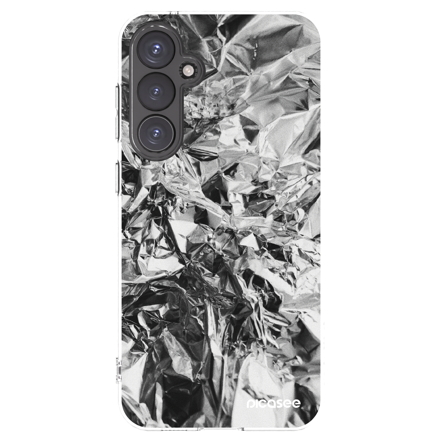 Picasee husă transparentă din silicon pentru Samsung Galaxy S23 FE S711B - Chrome