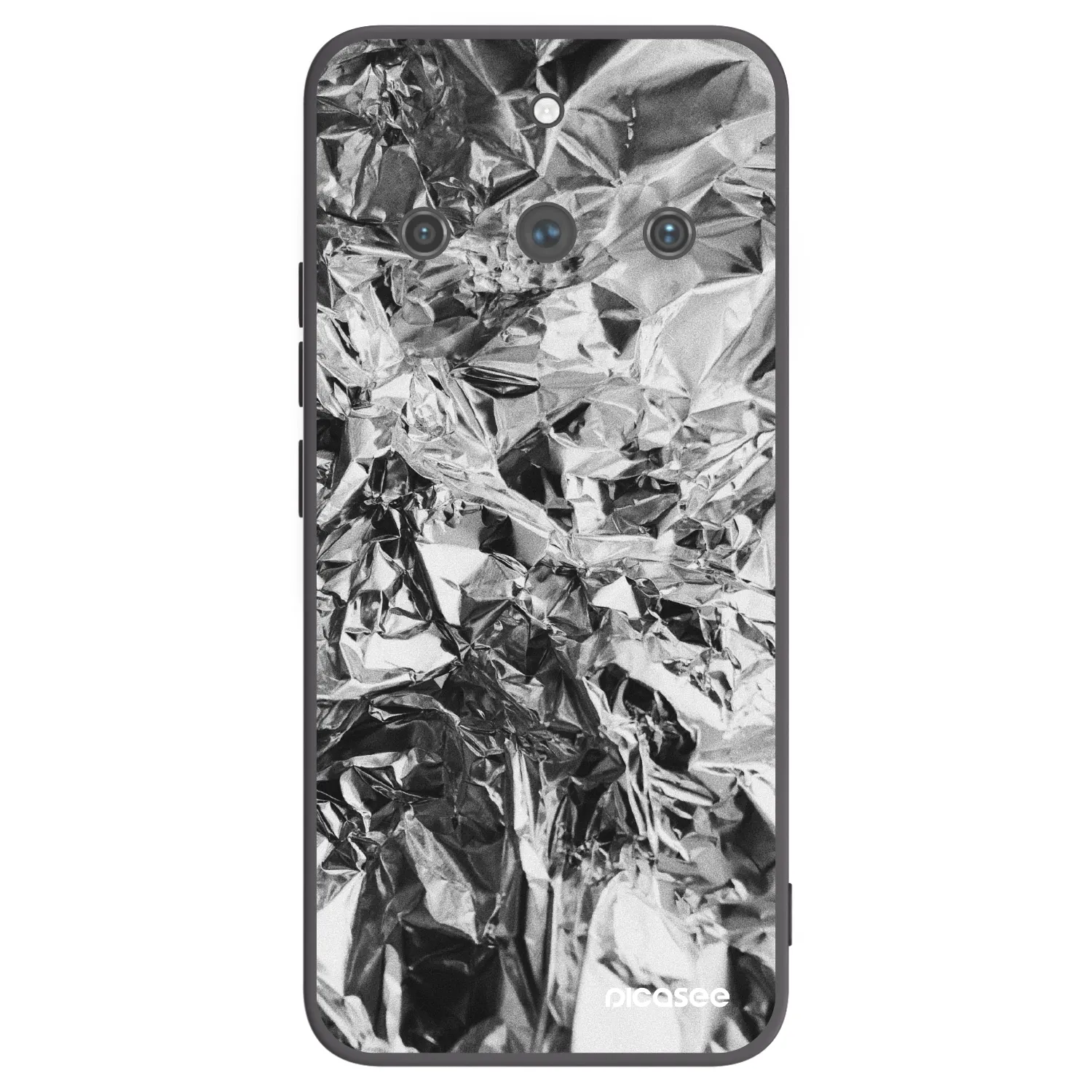 Picasee husă neagră din silicon pentru Realme 11 Pro+ - Chrome