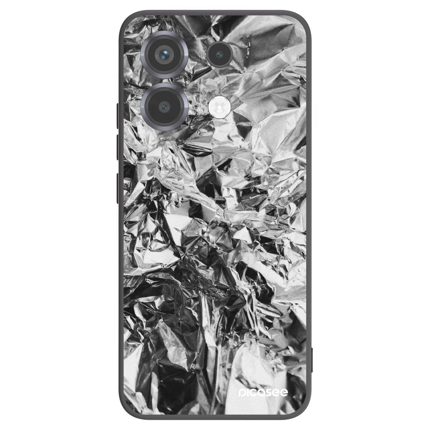 Picasee husă neagră din silicon pentru Xiaomi Poco X6 - Chrome