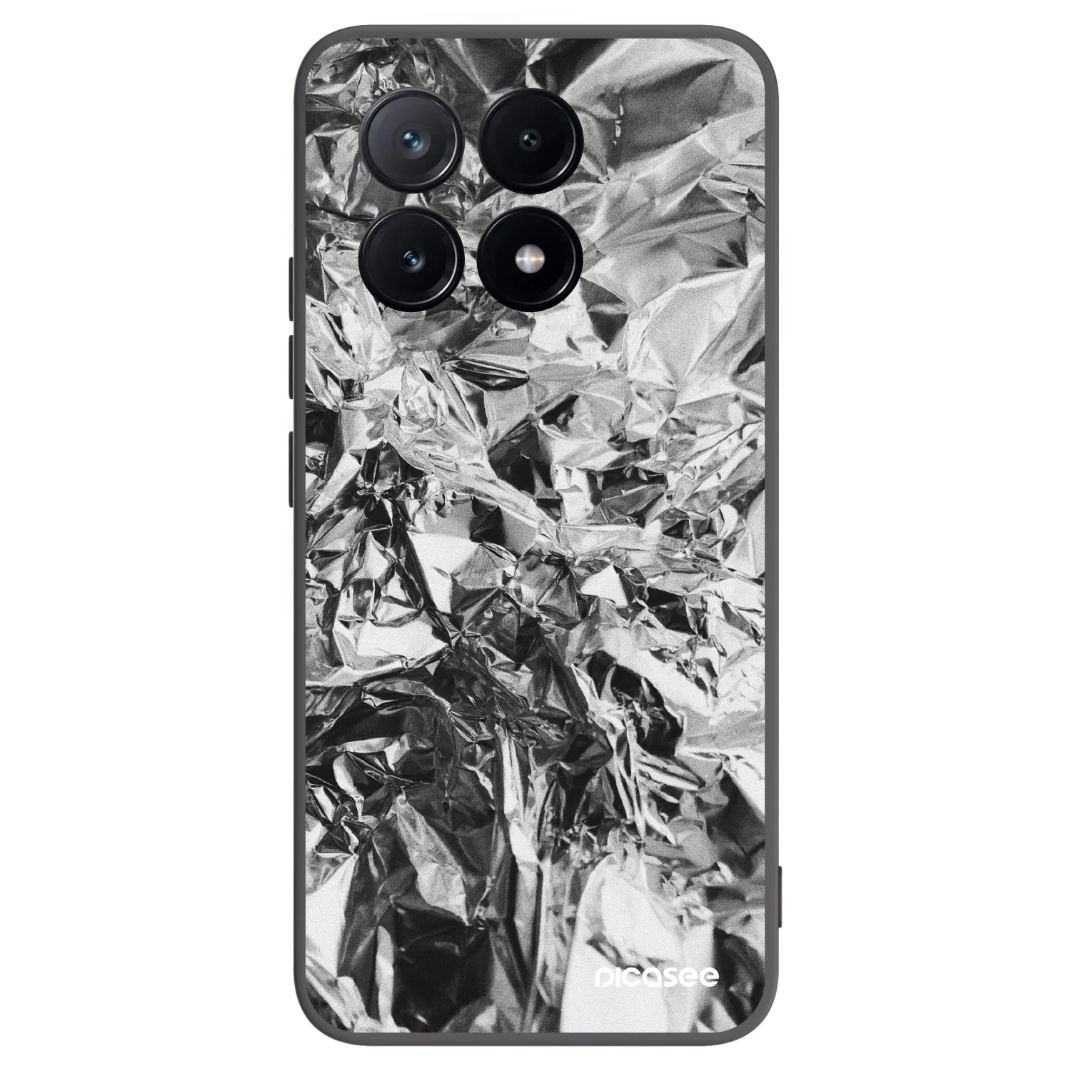 Picasee husă neagră din silicon pentru Xiaomi Poco X6 Pro - Chrome