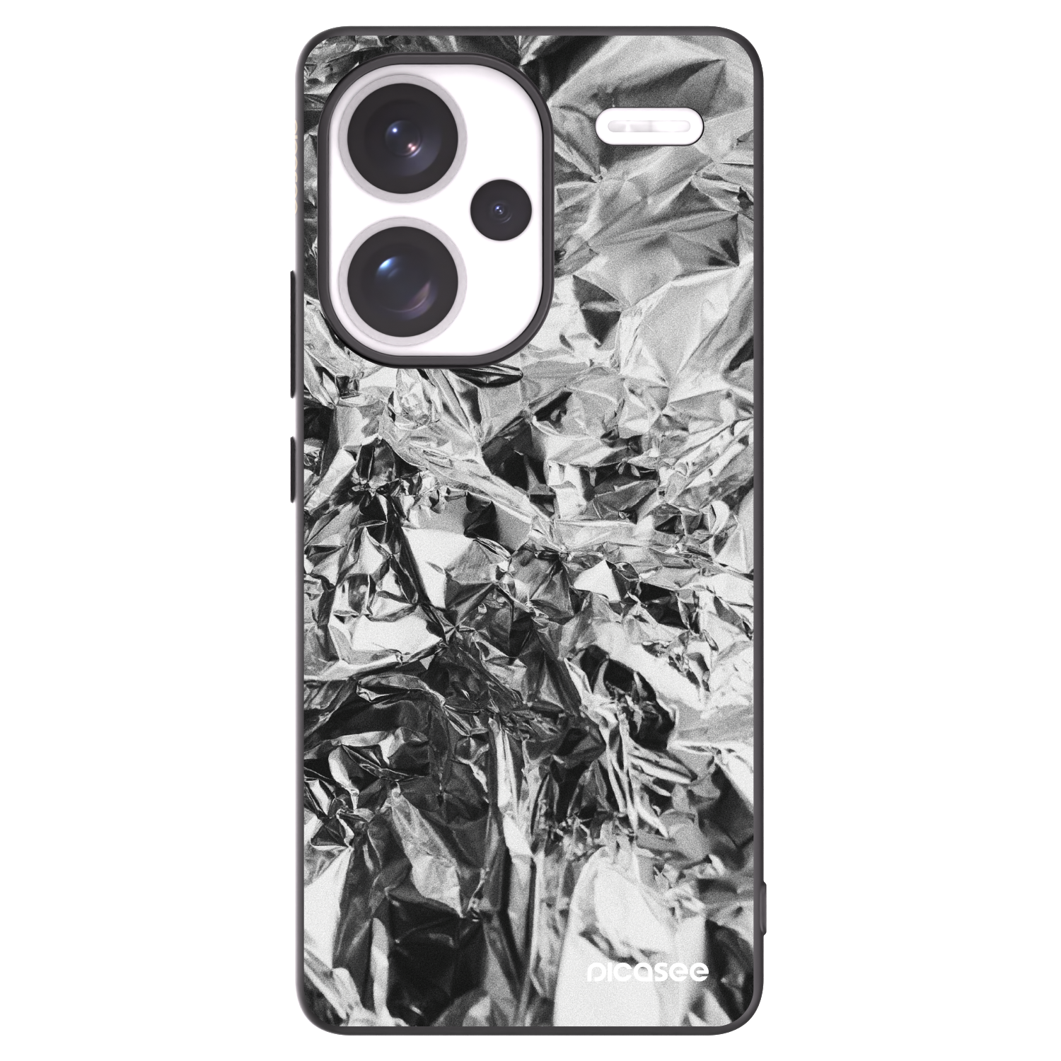 Picasee husă neagră din silicon pentru Xiaomi Redmi Note 13 Pro+ 5G - Chrome