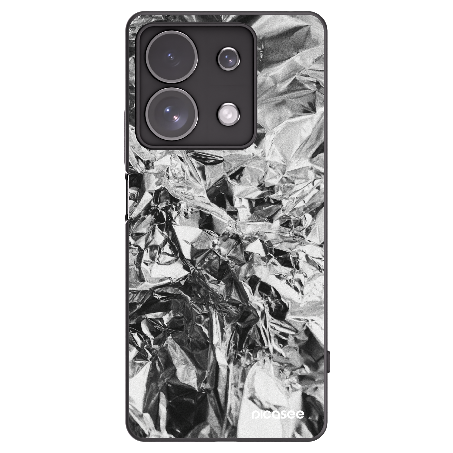 Picasee husă neagră din silicon pentru Xiaomi Redmi Note 13 Pro 4G - Chrome