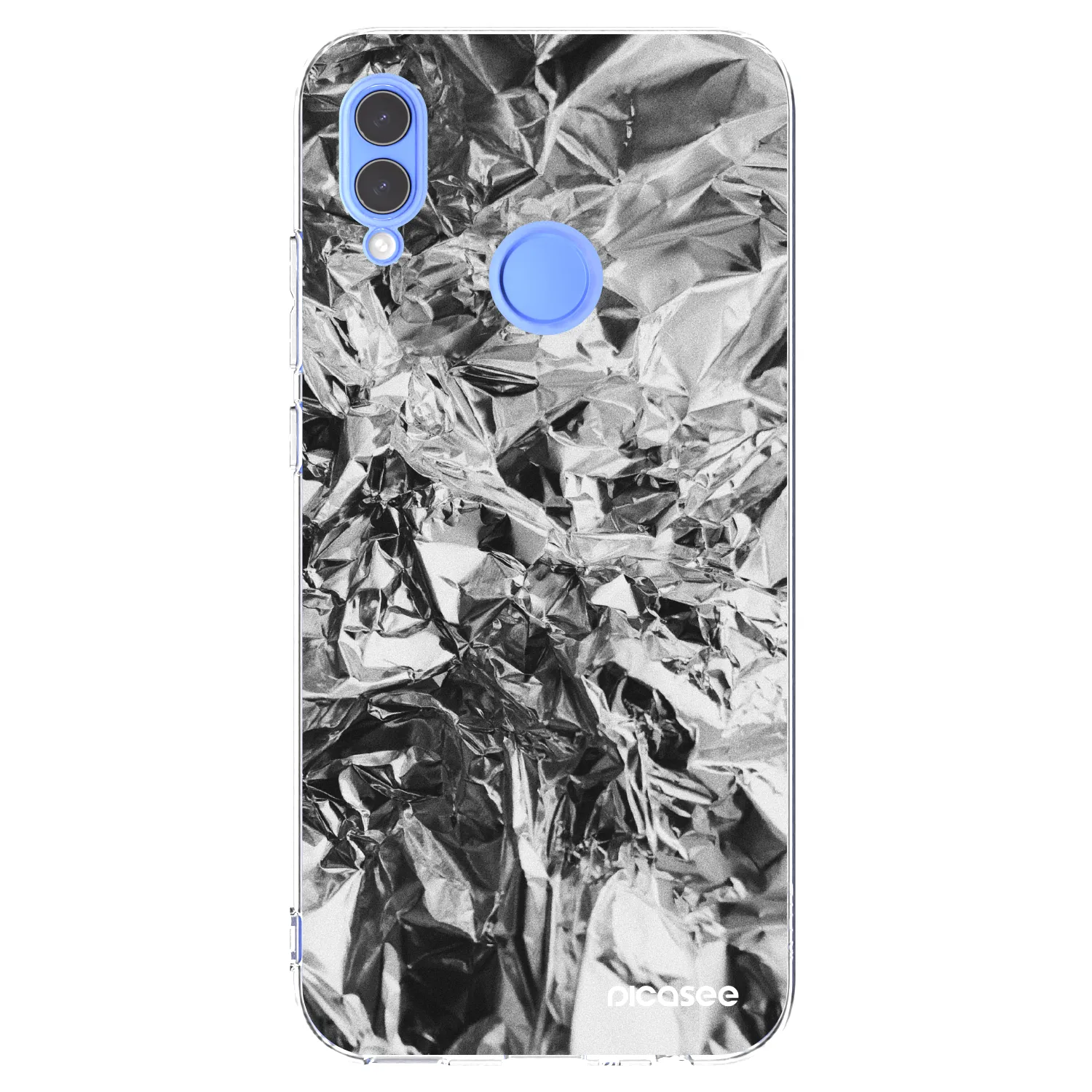 Picasee husă transparentă din silicon pentru Honor 10 Lite - Chrome