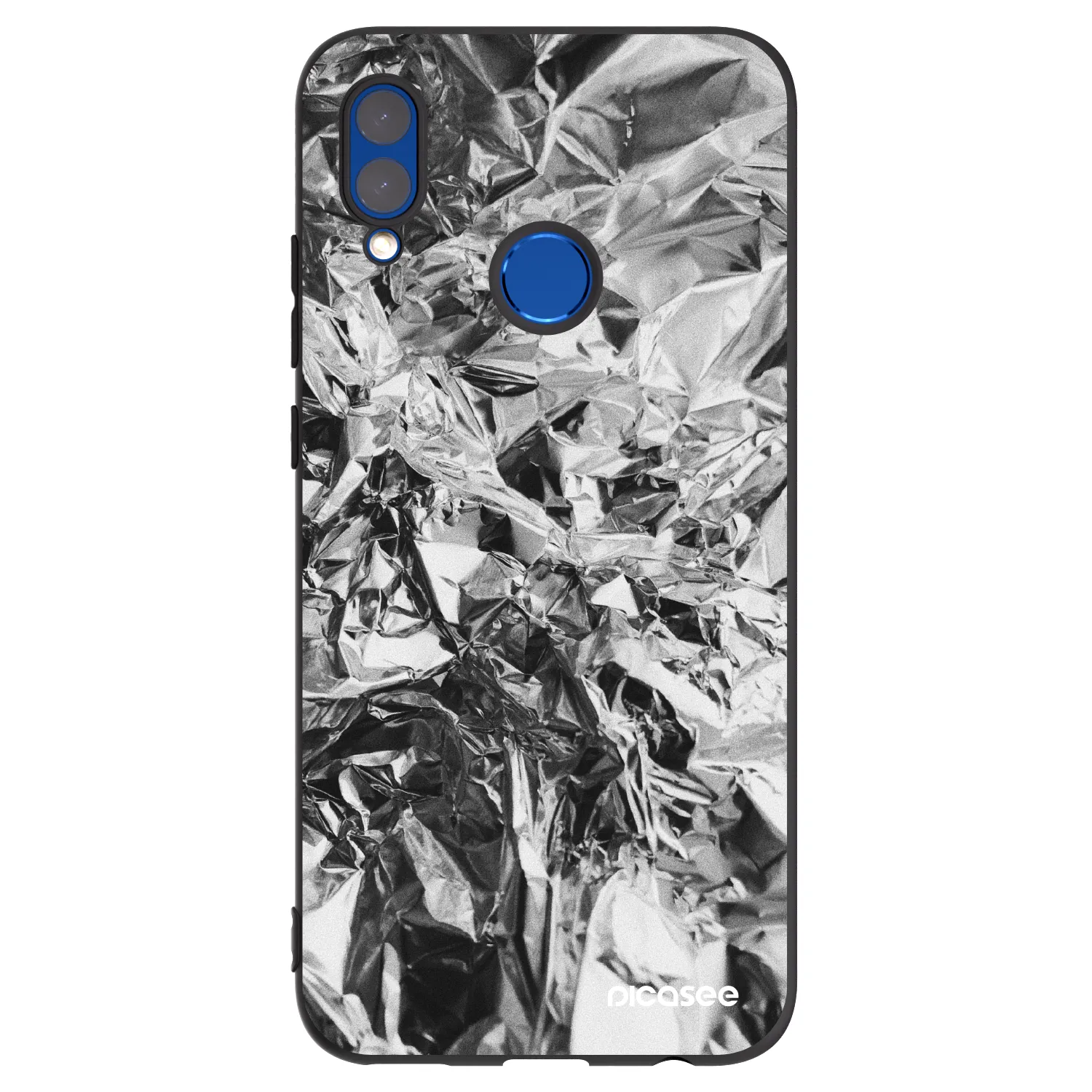 Picasee husă neagră din silicon pentru Honor 10 Lite - Chrome