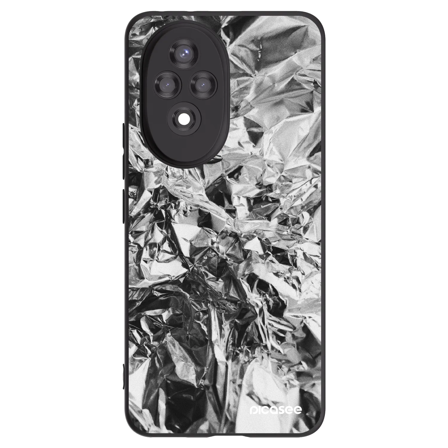 Picasee husă neagră din silicon pentru Honor 200 Pro 5G - Chrome