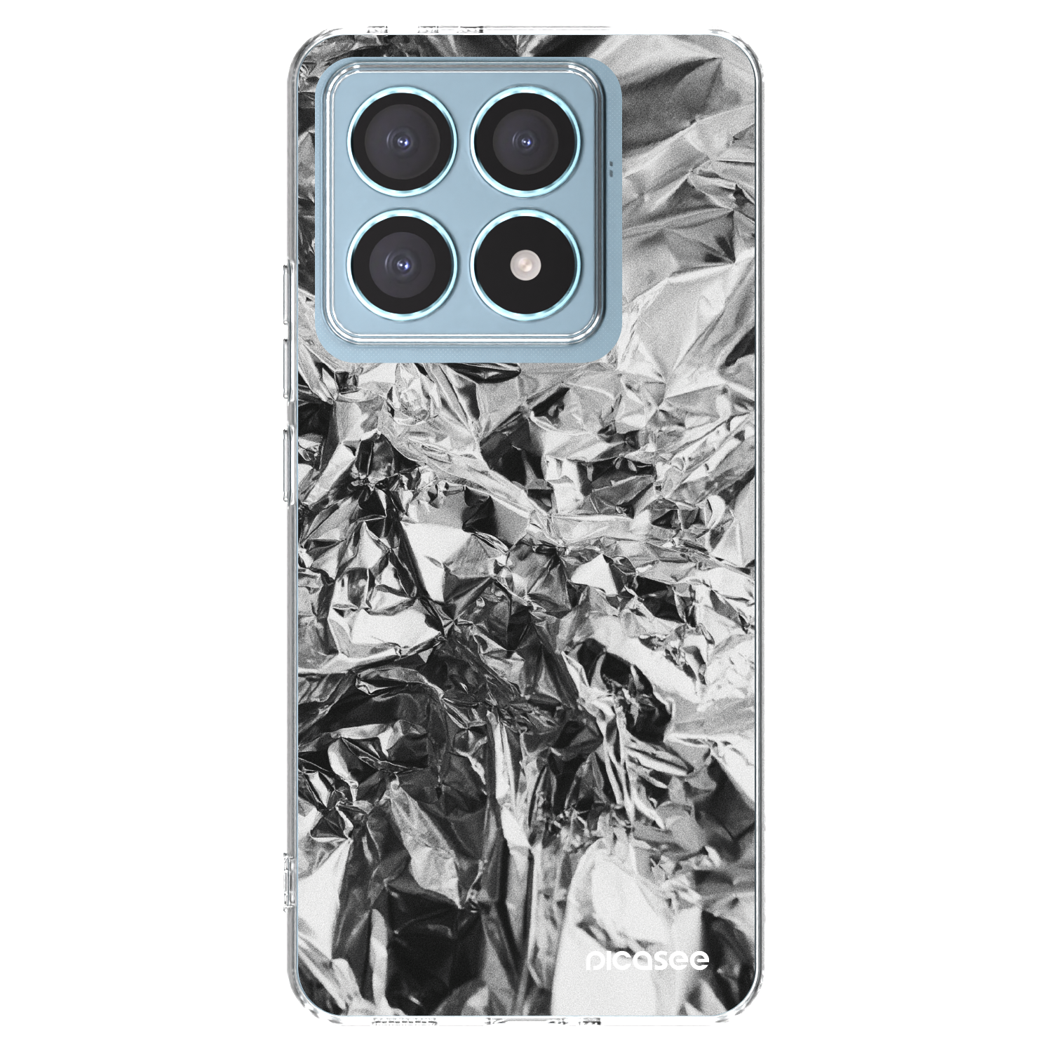 Picasee husă transparentă din silicon pentru Xiaomi 14T Pro - Chrome