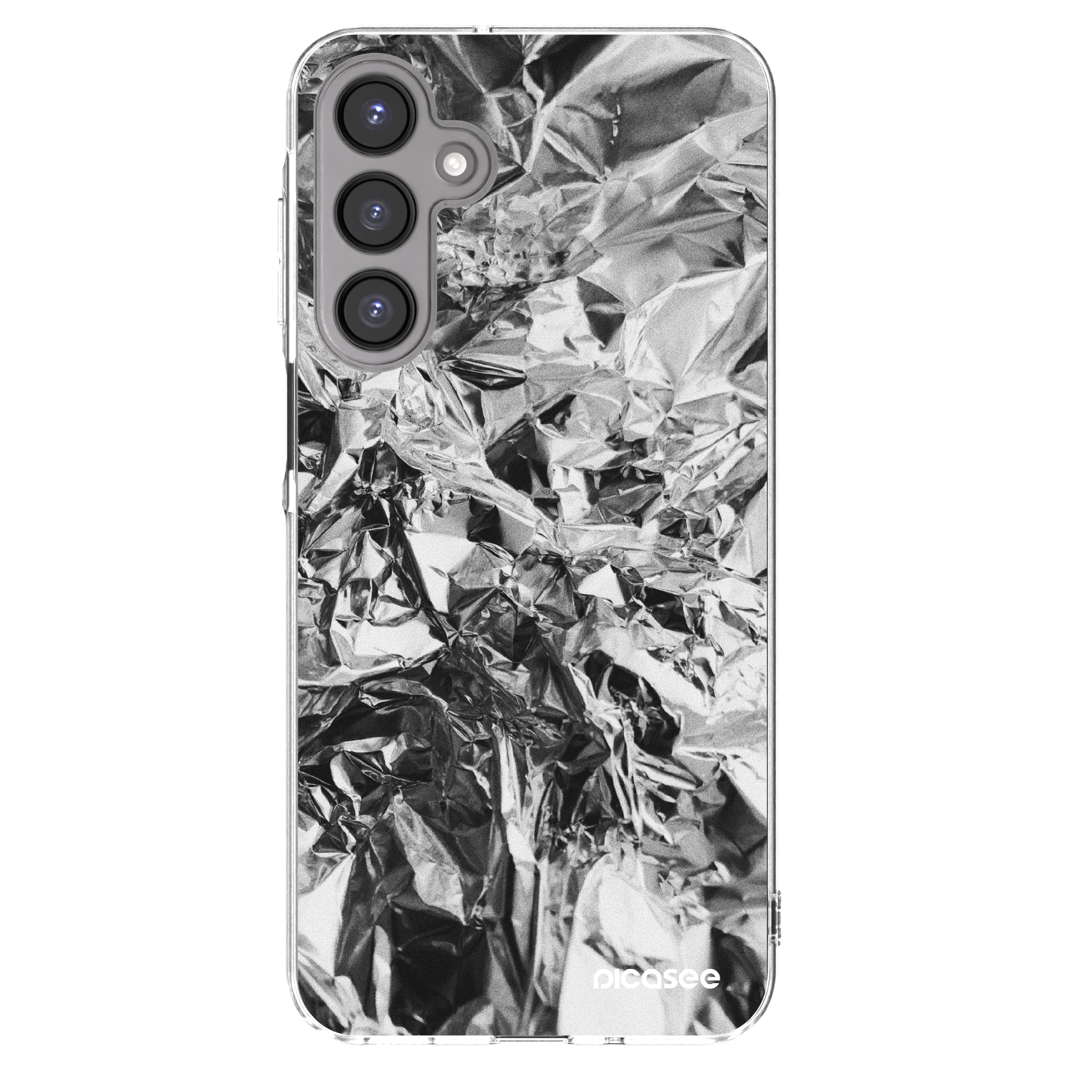 Picasee husă transparentă din silicon pentru Samsung Galaxy A16 5G - Chrome