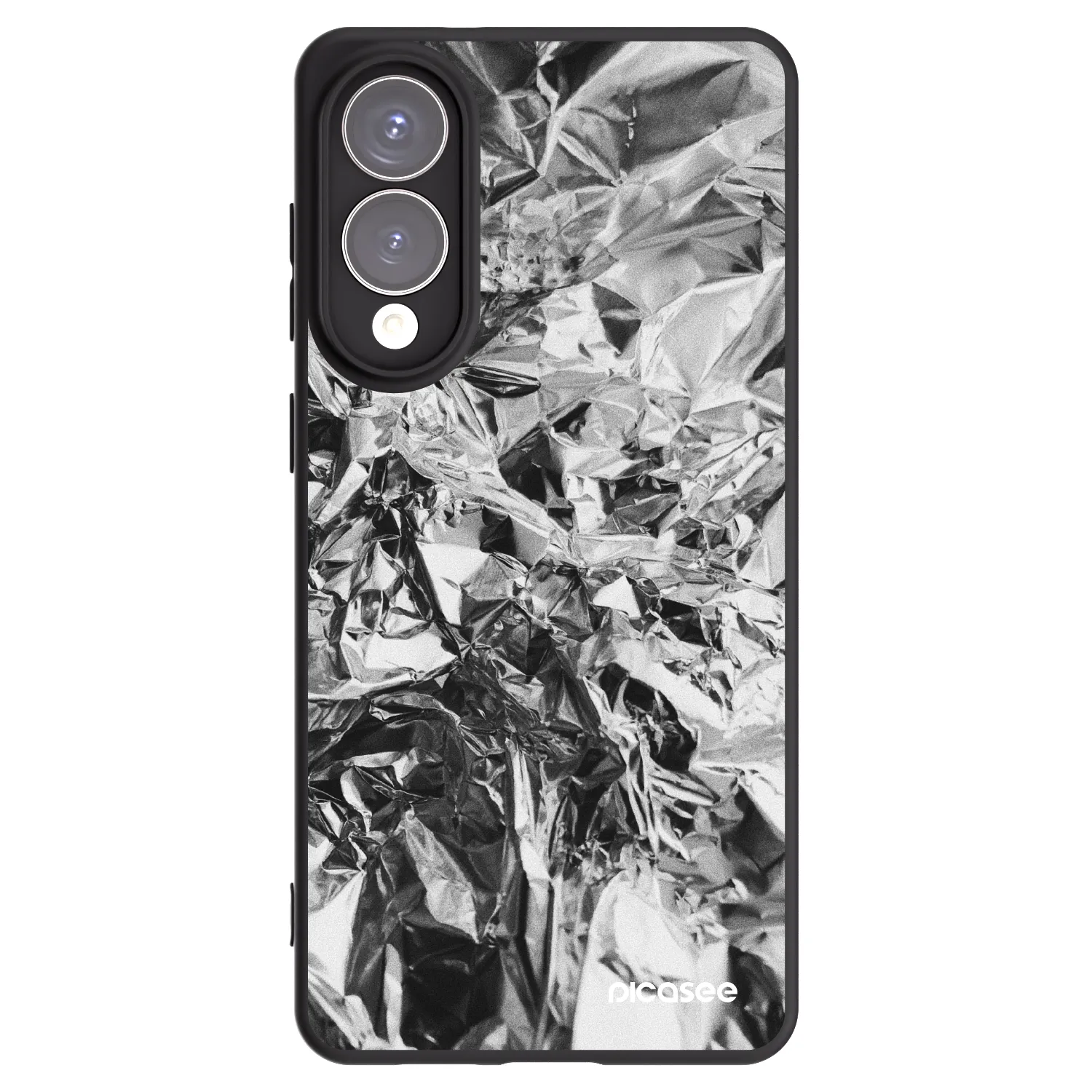 Picasee husă neagră din silicon pentru Samsung Galaxy S25 Edge 5G - Chrome