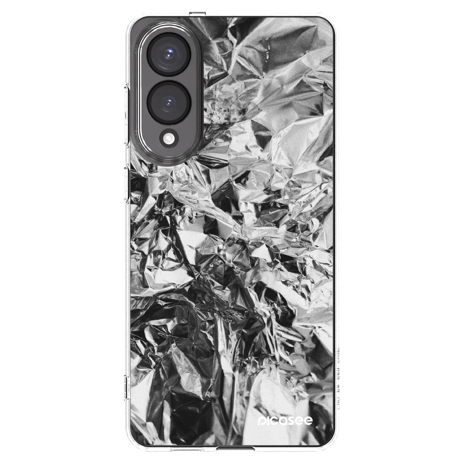 Picasee husă transparentă din silicon pentru Samsung Galaxy S25 Edge 5G - Chrome