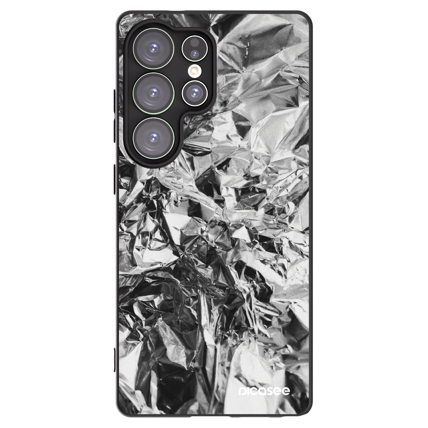 Picasee husă neagră din silicon pentru Samsung Galaxy S25 Ultra 5G - Chrome