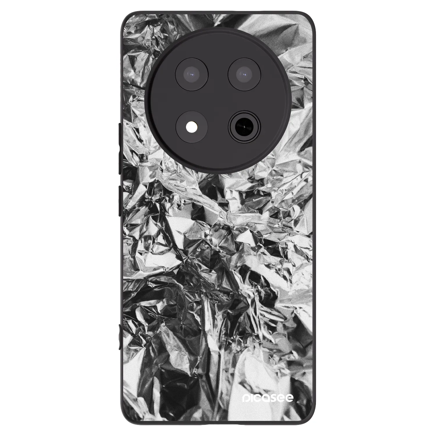 Picasee husă neagră din silicon pentru Honor Magic7 Lite 5G - Chrome