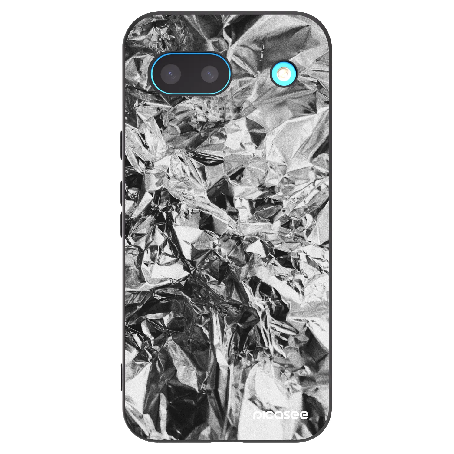 Picasee husă neagră din silicon pentru Google Pixel 8a - Chrome