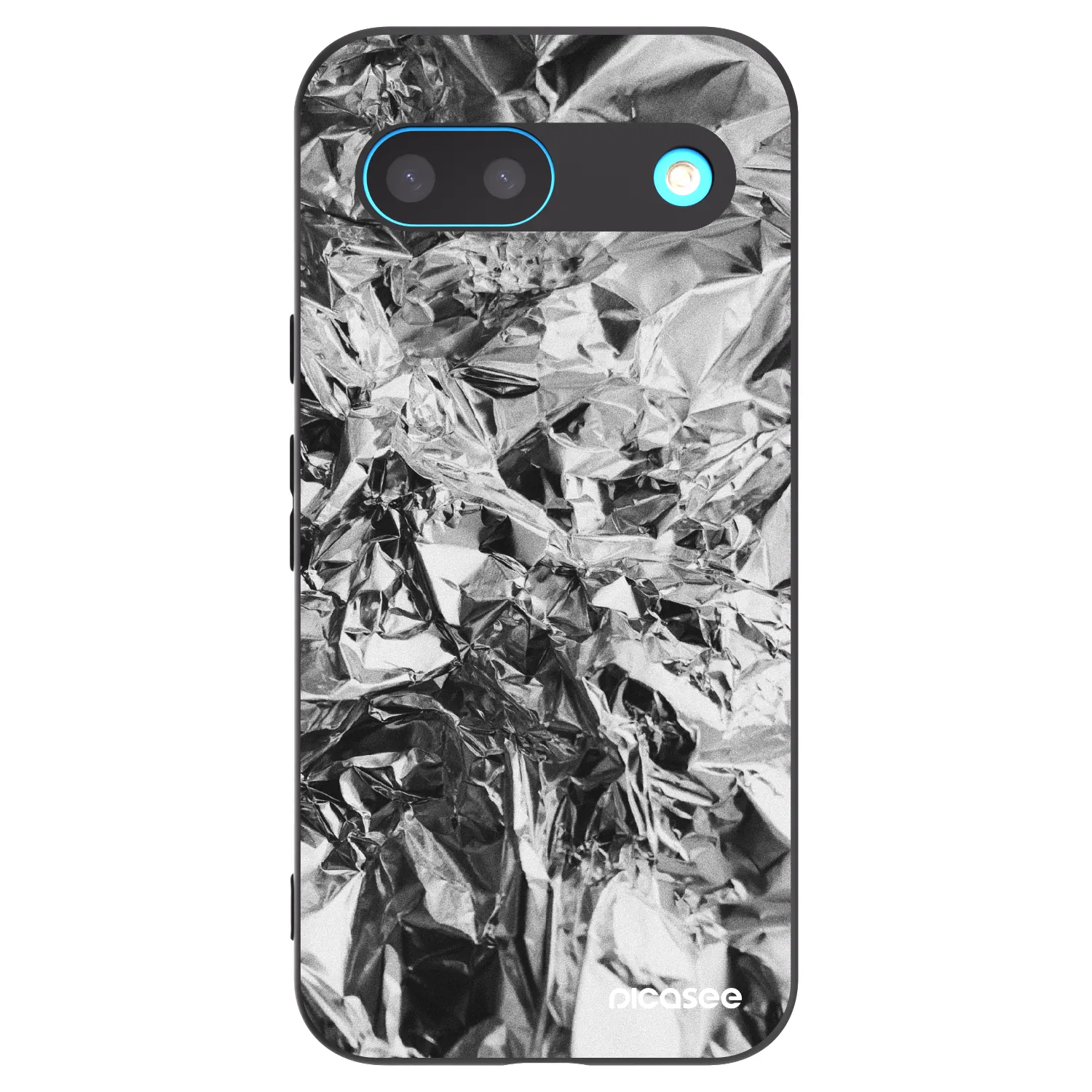 Picasee husă neagră din silicon pentru Google Pixel 8 - Chrome
