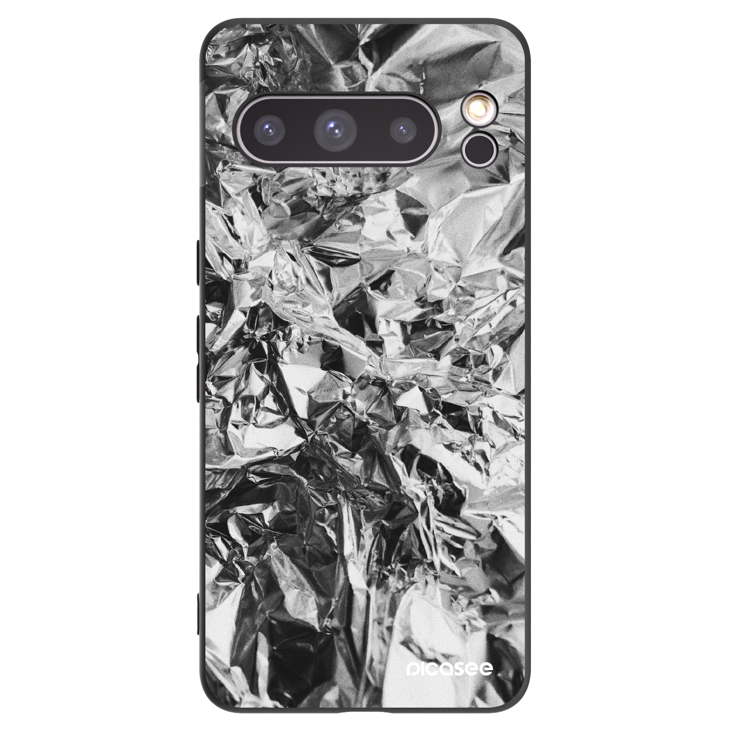 Picasee husă neagră din silicon pentru Google Pixel 8 Pro - Chrome