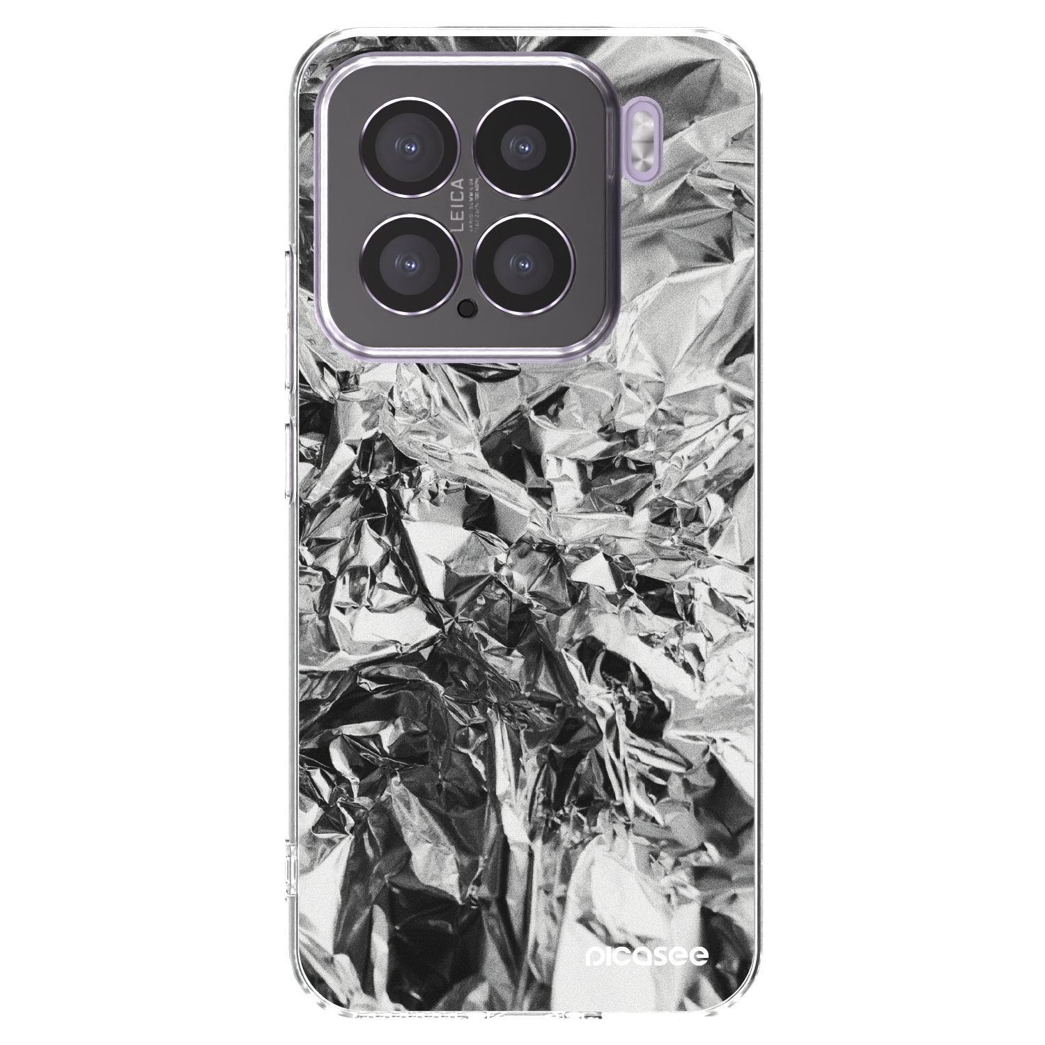 Picasee husă transparentă din silicon pentru Xiaomi 15 - Chrome