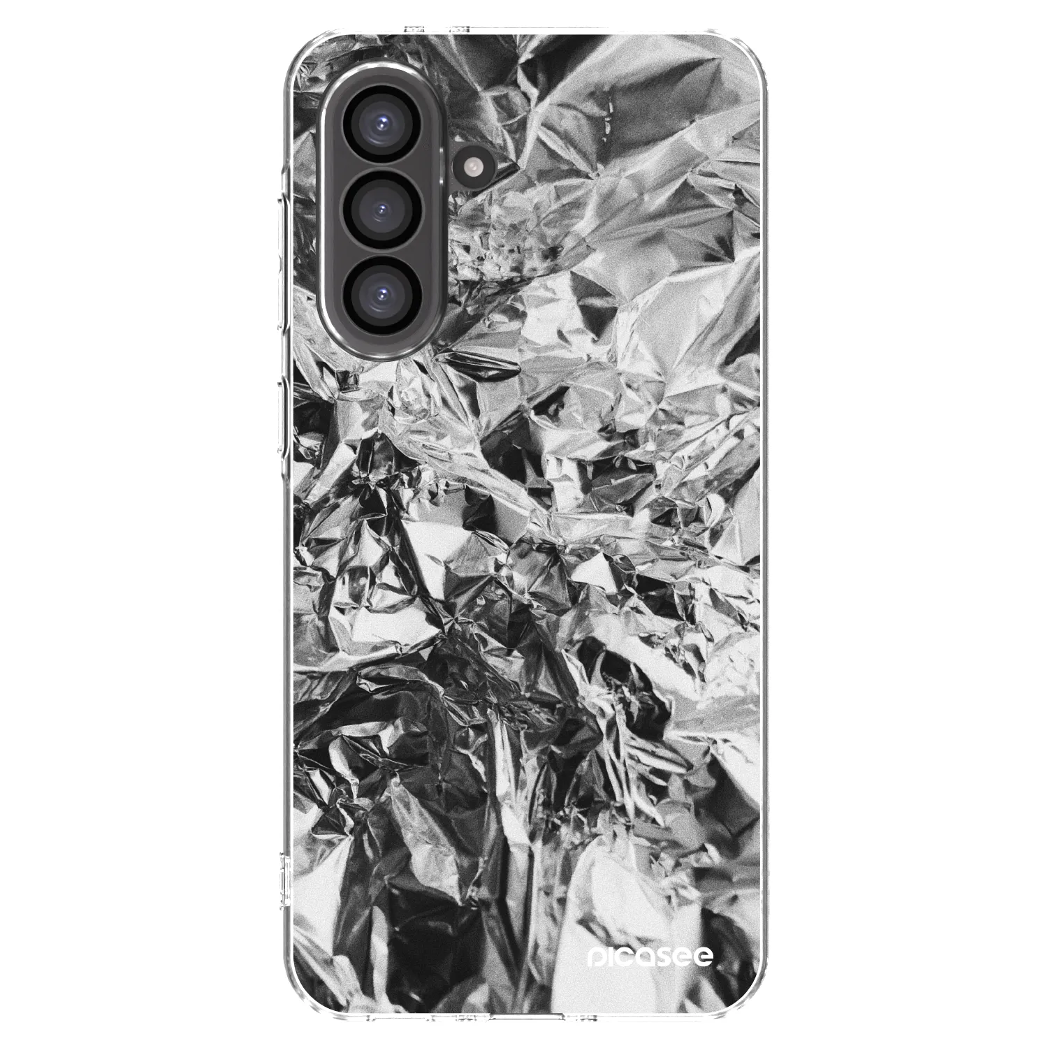 Picasee husă transparentă din silicon pentru Samsung Galaxy A56 5G A566B - Chrome