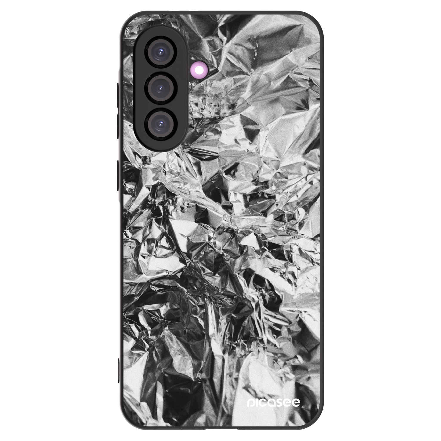 Picasee husă neagră din silicon pentru Samsung Galaxy A36 5G - Chrome