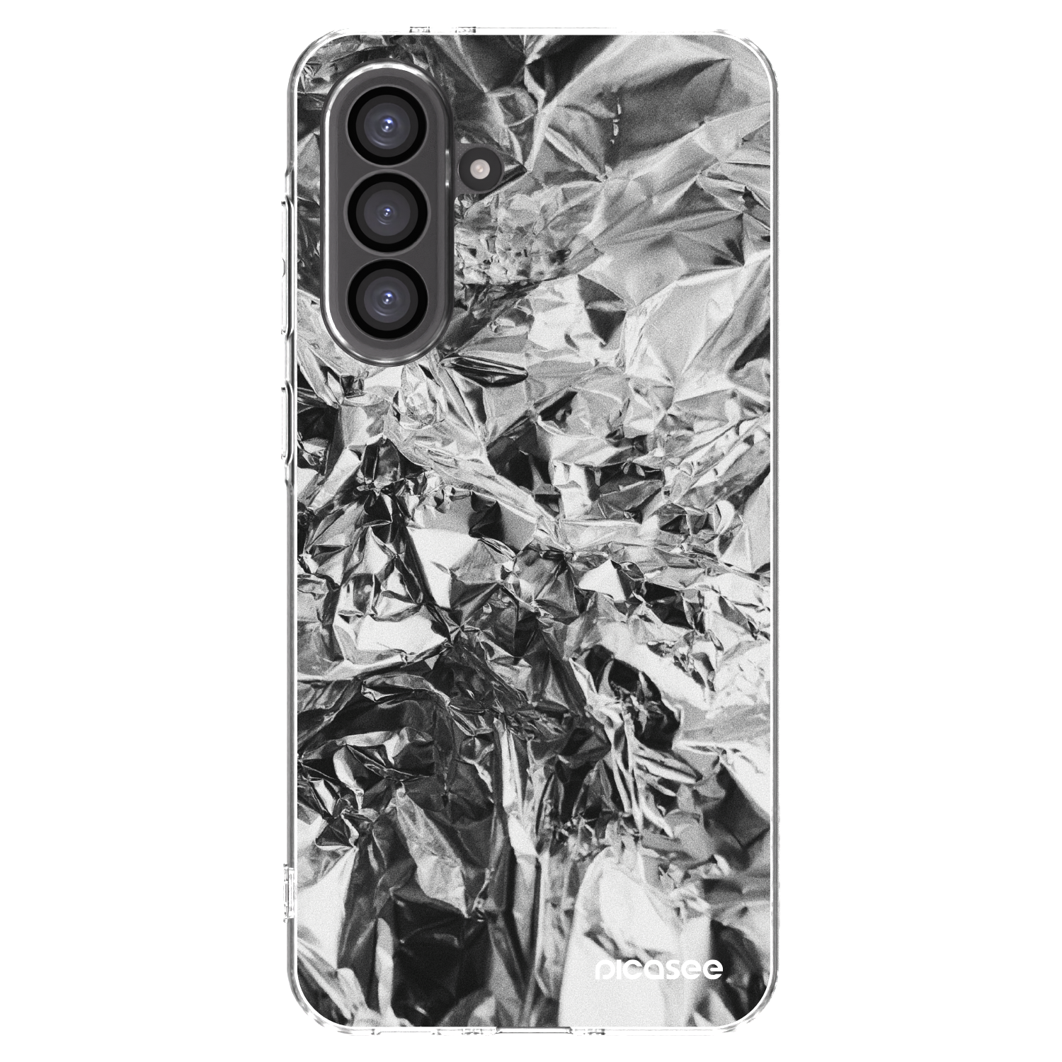 Picasee husă transparentă din silicon pentru Samsung Galaxy A36 5G - Chrome