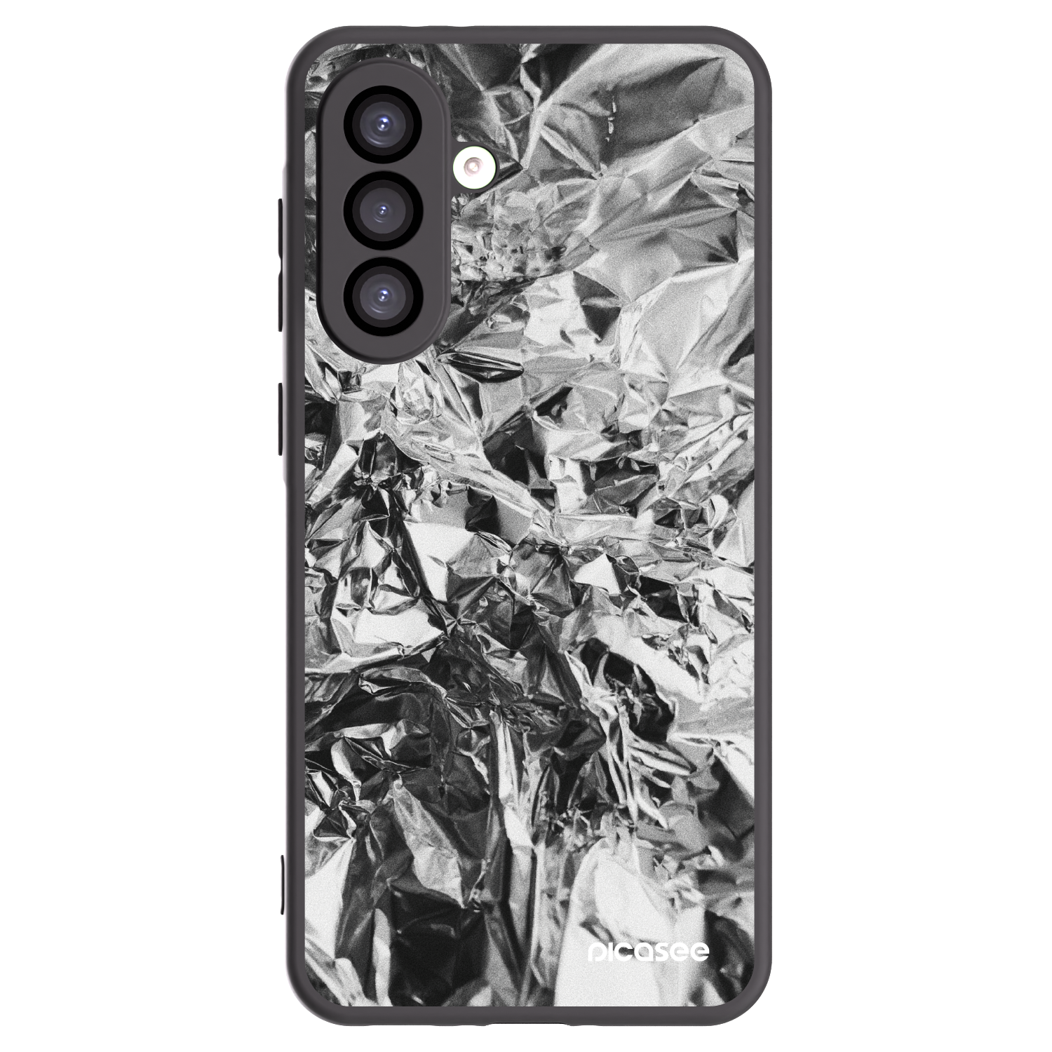 Picasee husă neagră din silicon pentru Samsung Galaxy A26 5G A266B - Chrome