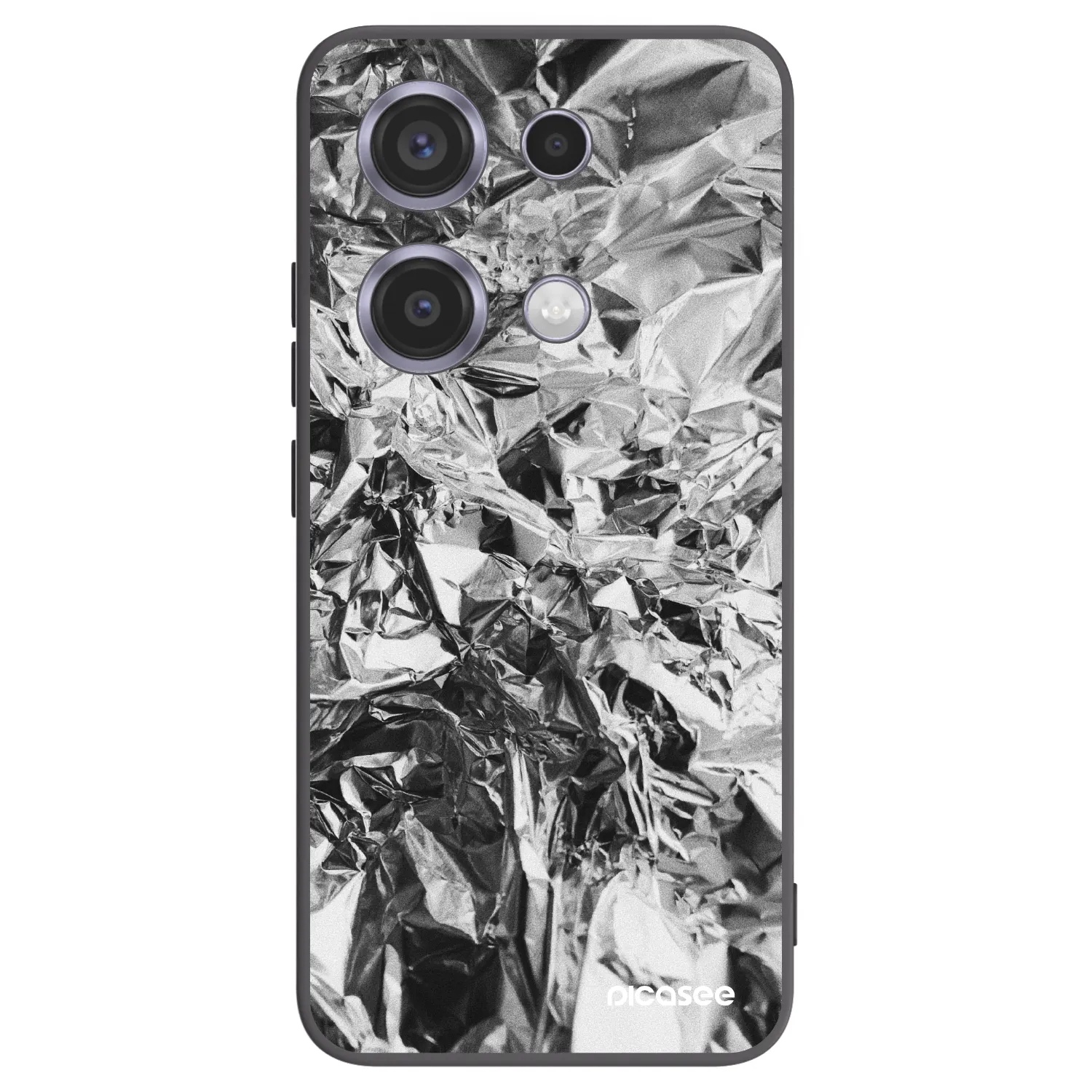 Picasee husă neagră din silicon pentru Xiaomi Redmi Note 14S - Chrome