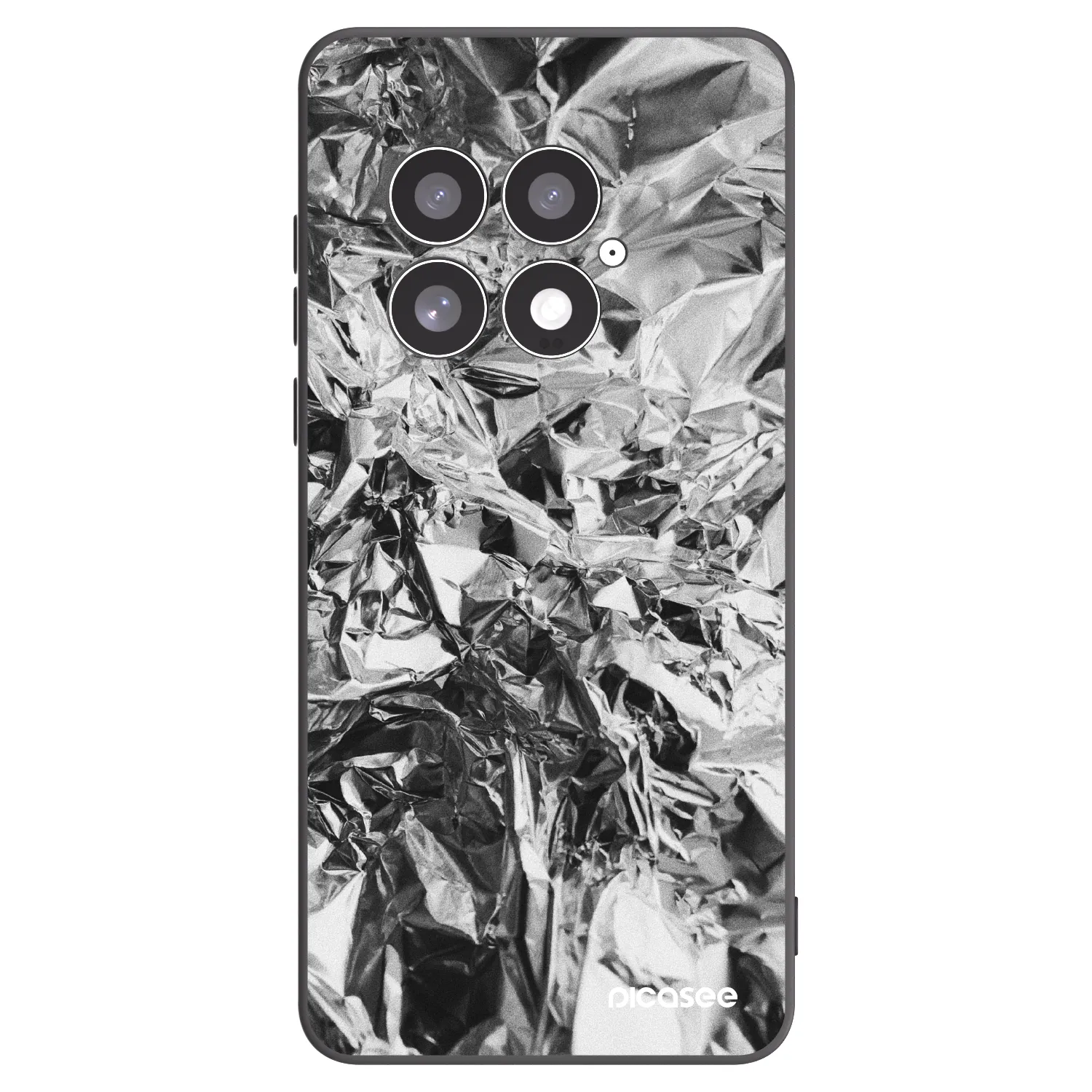 Picasee husă neagră din silicon pentru OnePlus 13 5G - Chrome