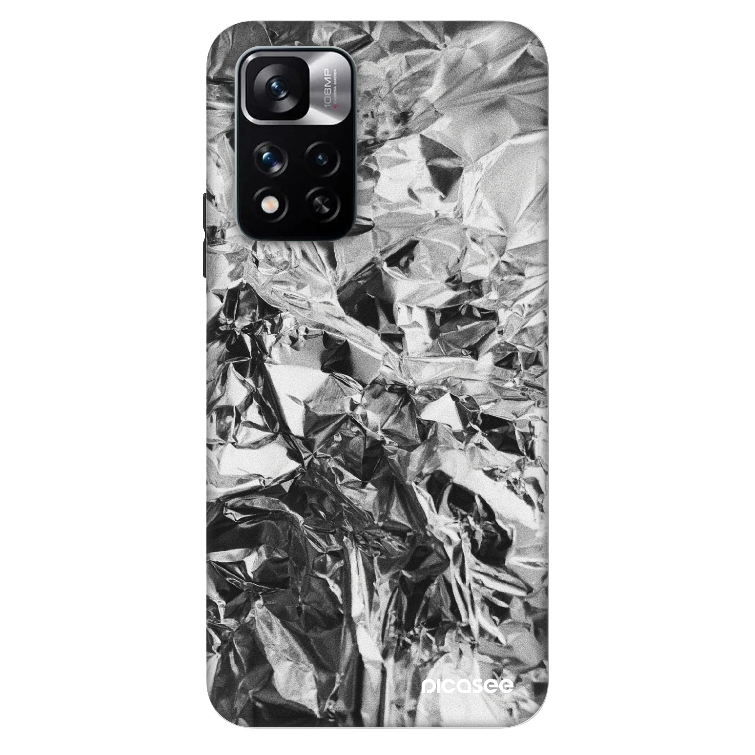 Picasee Fashion Case pentru Xiaomi Redmi Note 11 Pro 5G - Chrome