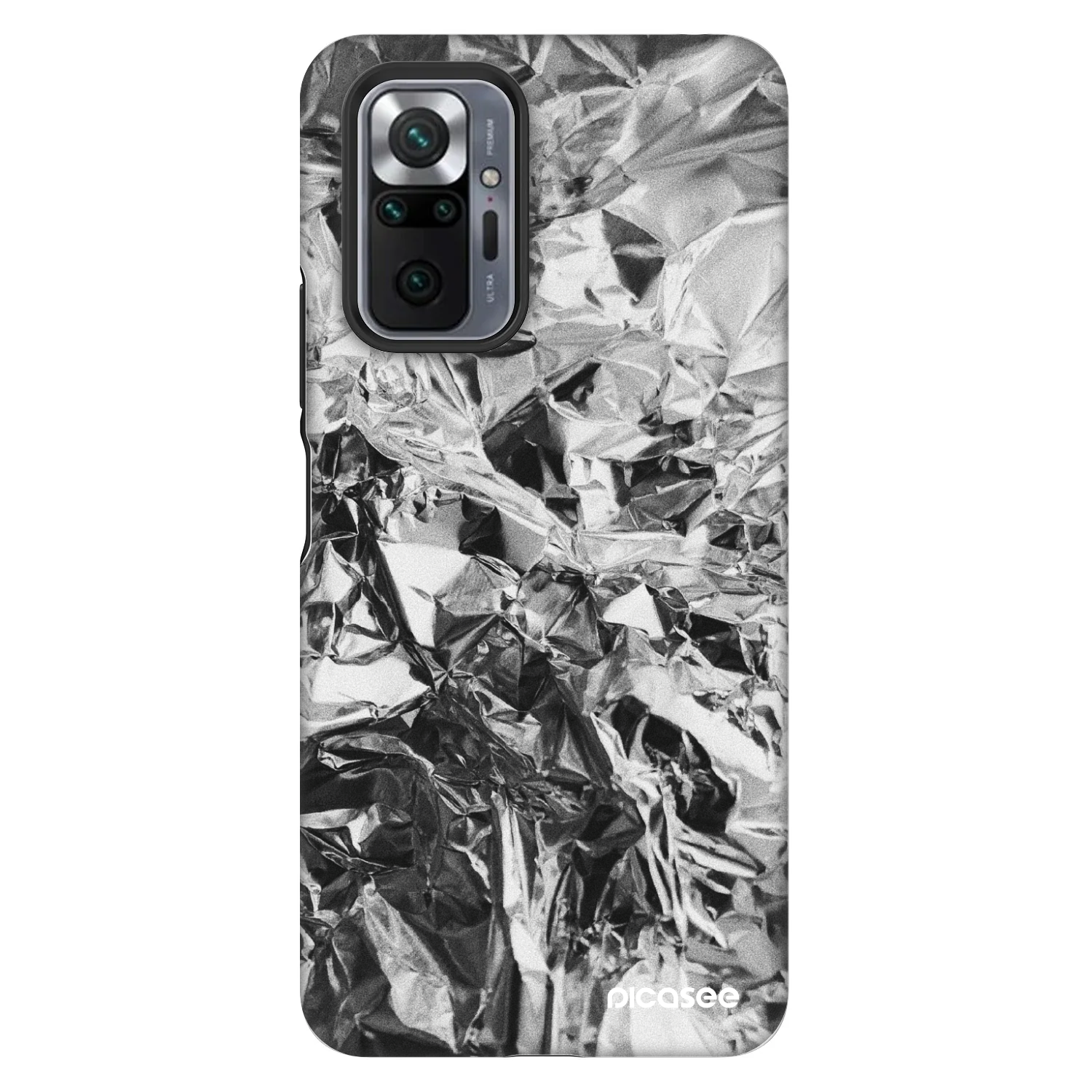 Picasee Fashion Case pentru Xiaomi Redmi Note 10 Pro - Chrome