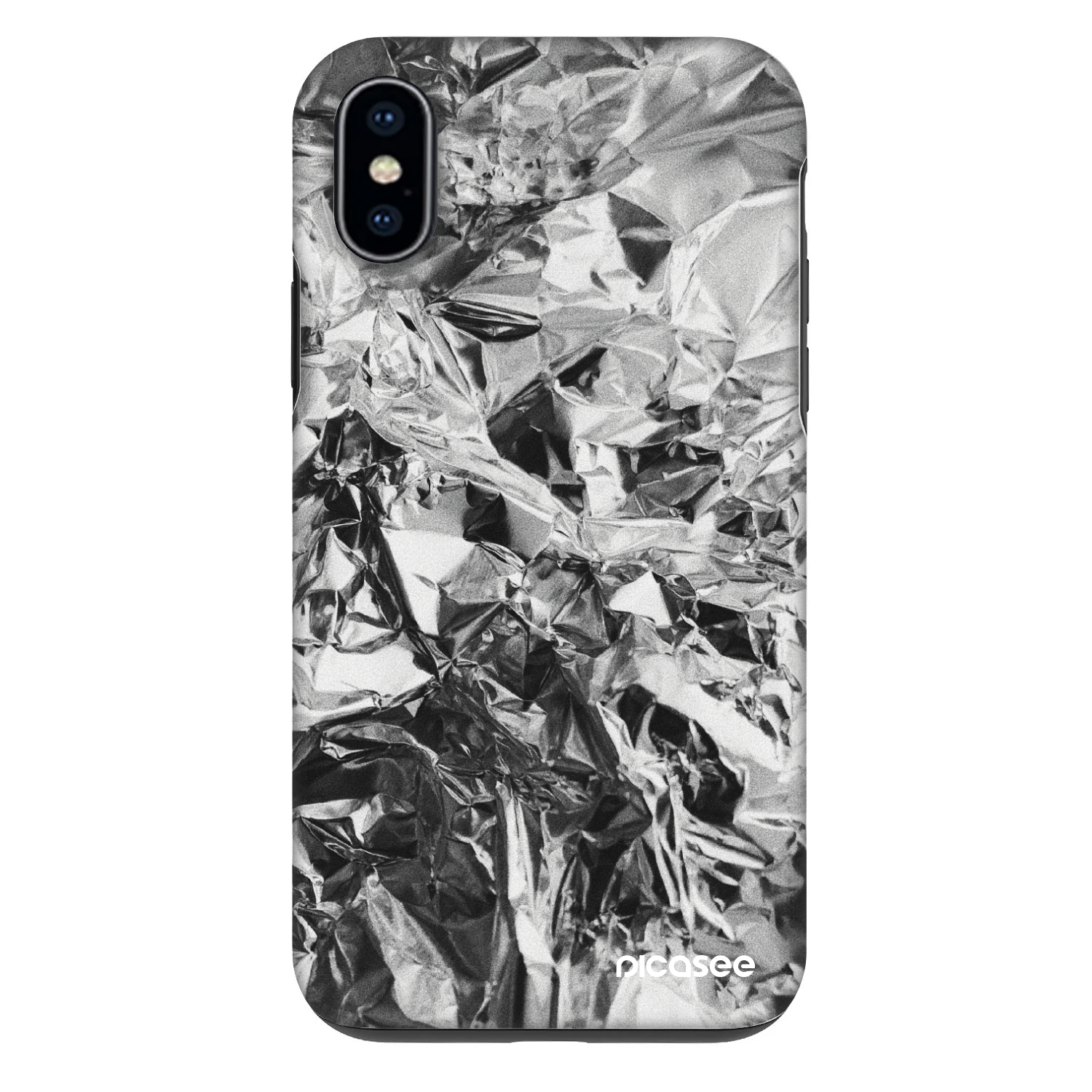 Picasee Fashion Case pentru Apple iPhone X/XS - Chrome