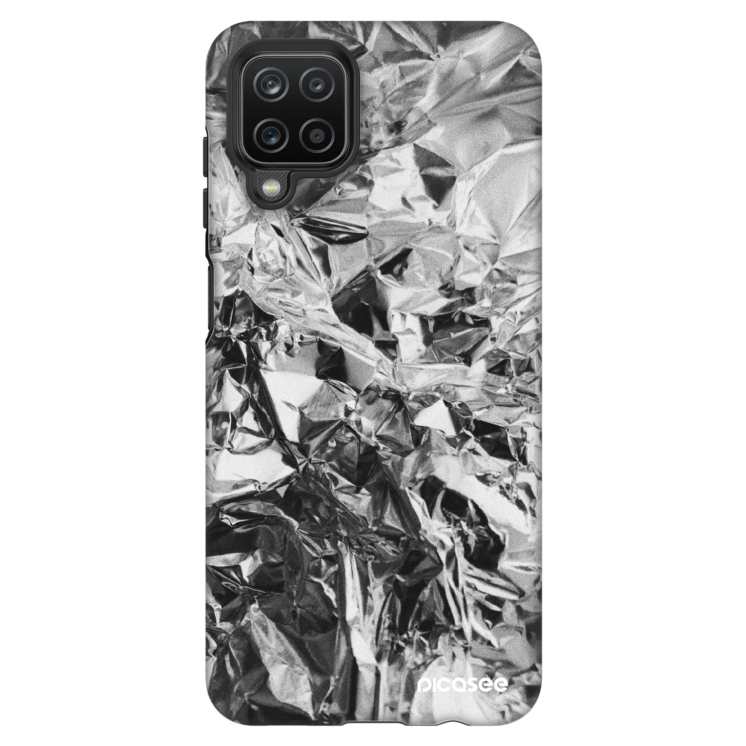 Picasee Fashion Case pentru Samsung Galaxy A12 A125F - Chrome