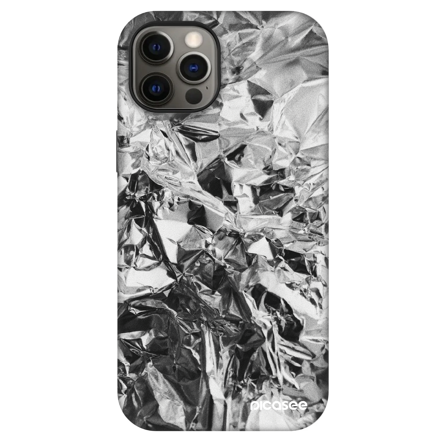 Picasee Fashion Case MagSafe pentru Apple iPhone 12 - Chrome