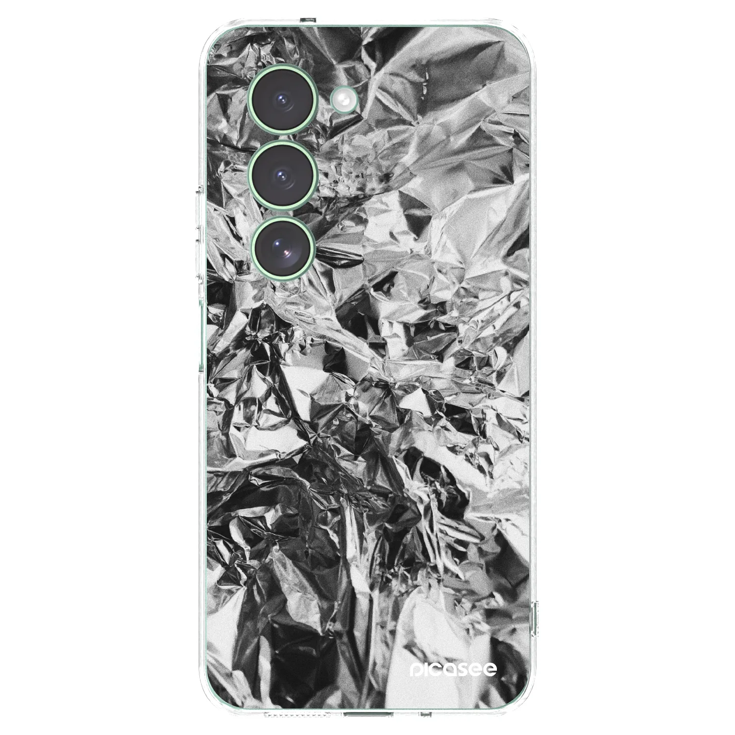 Picasee husă transparentă din silicon pentru Xiaomi Redmi 15 5G - Chrome