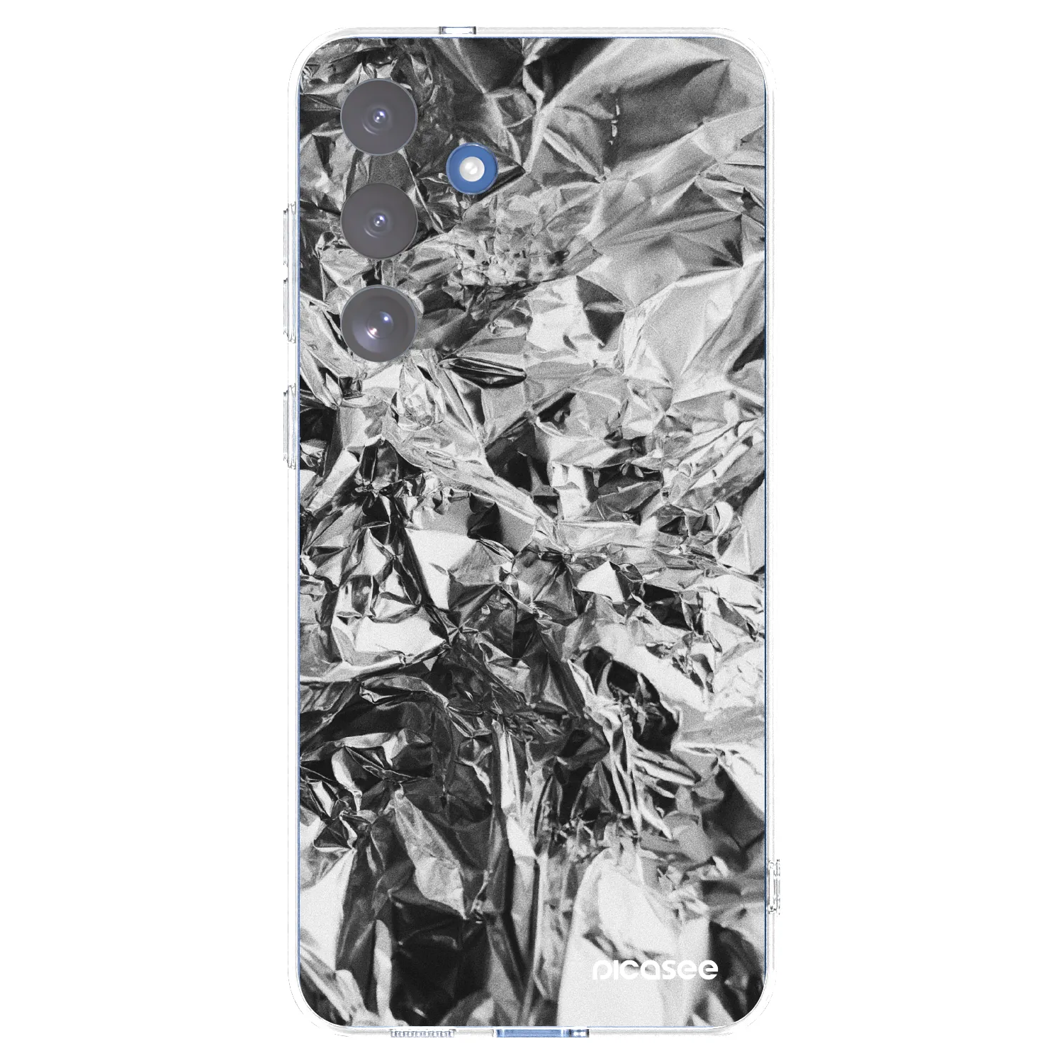 Picasee husă transparentă din silicon pentru Samsung Galaxy S25 FE 5G - Chrome
