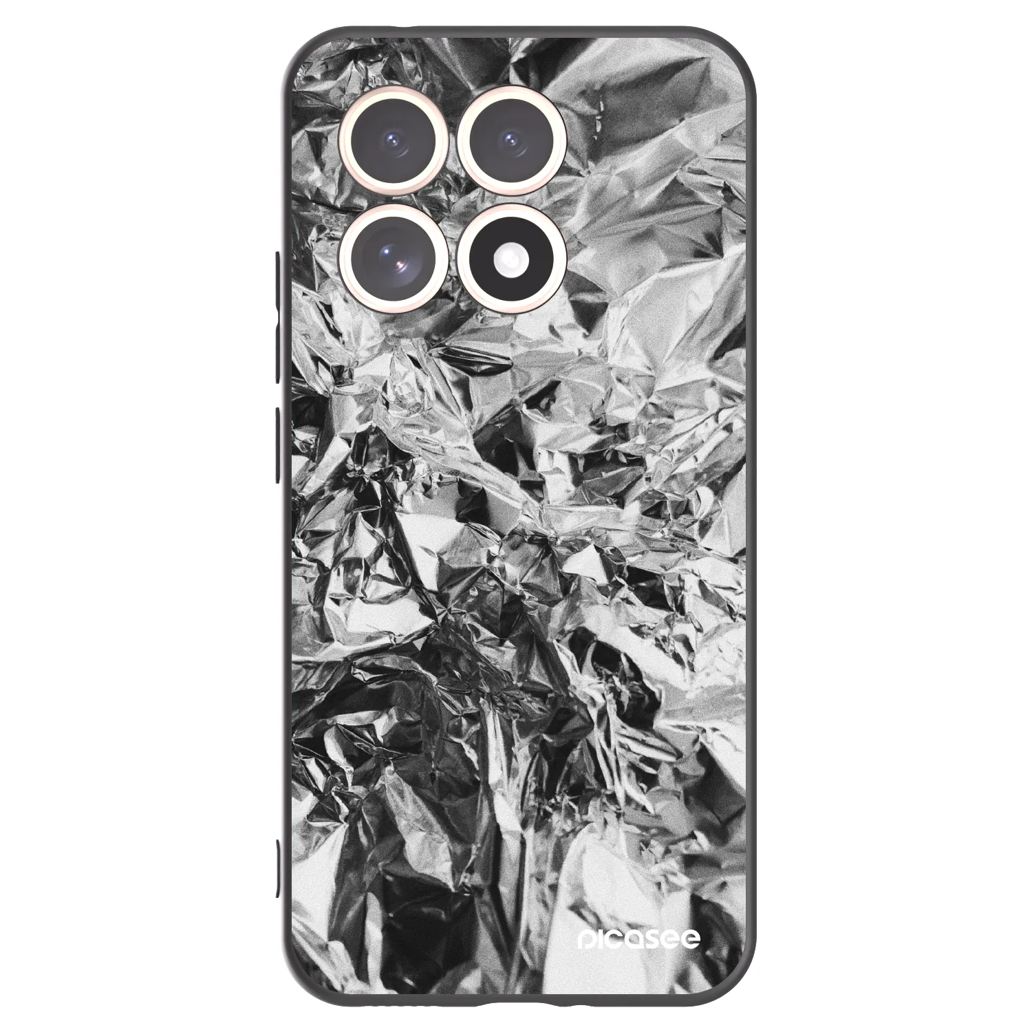 Picasee husă neagră din silicon pentru Xiaomi 15T - Chrome