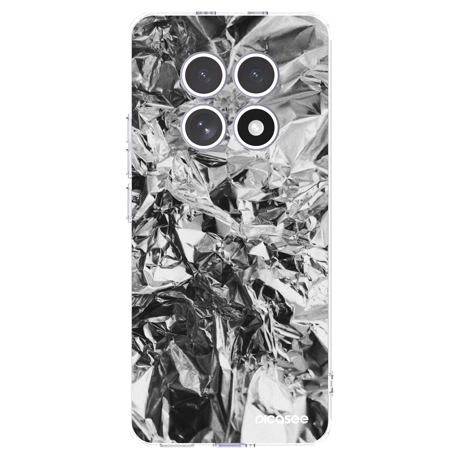 Picasee husă transparentă din silicon pentru Xiaomi Redmi Note 15 - Chrome