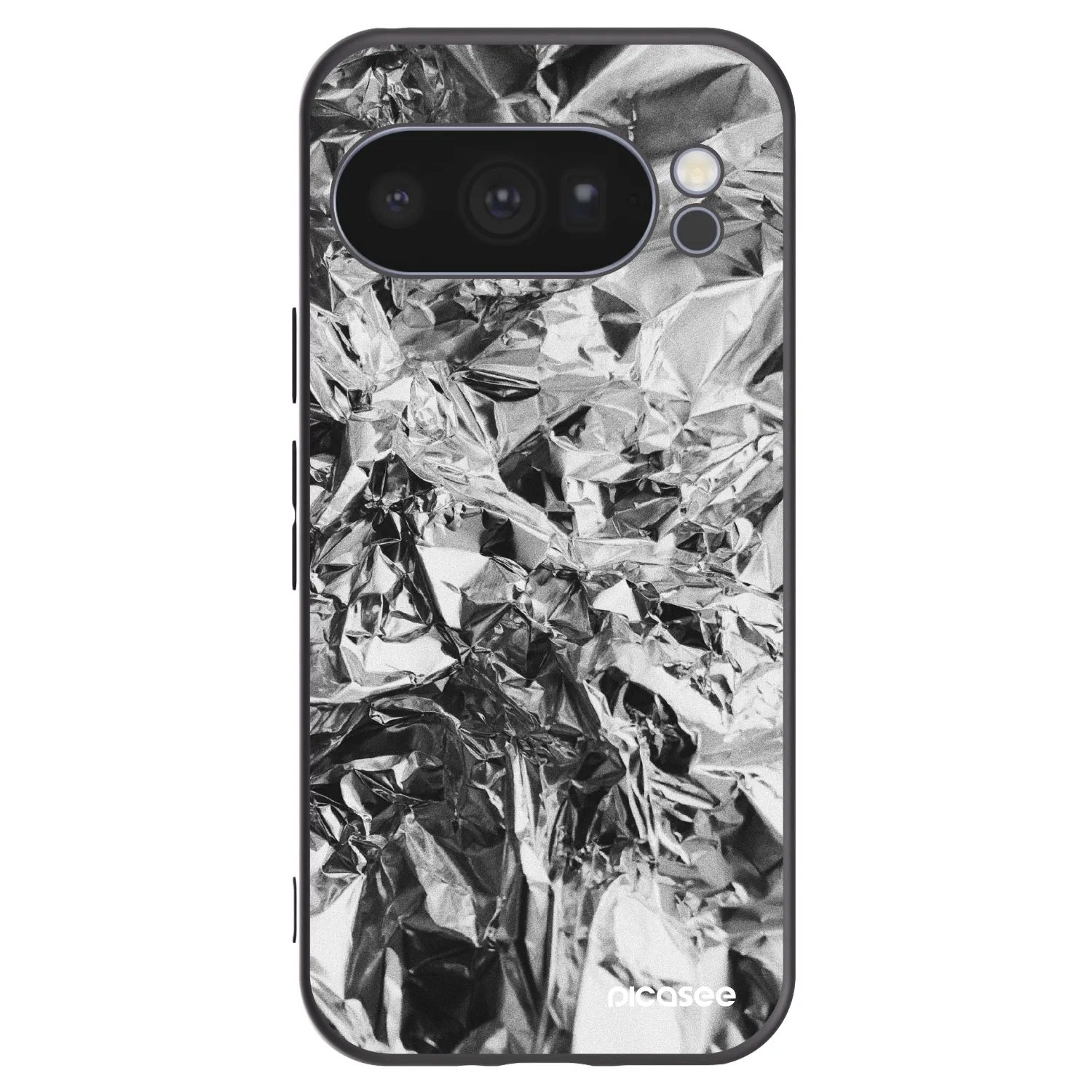 Picasee husă neagră din silicon pentru Google Pixel 10 Pro - Chrome