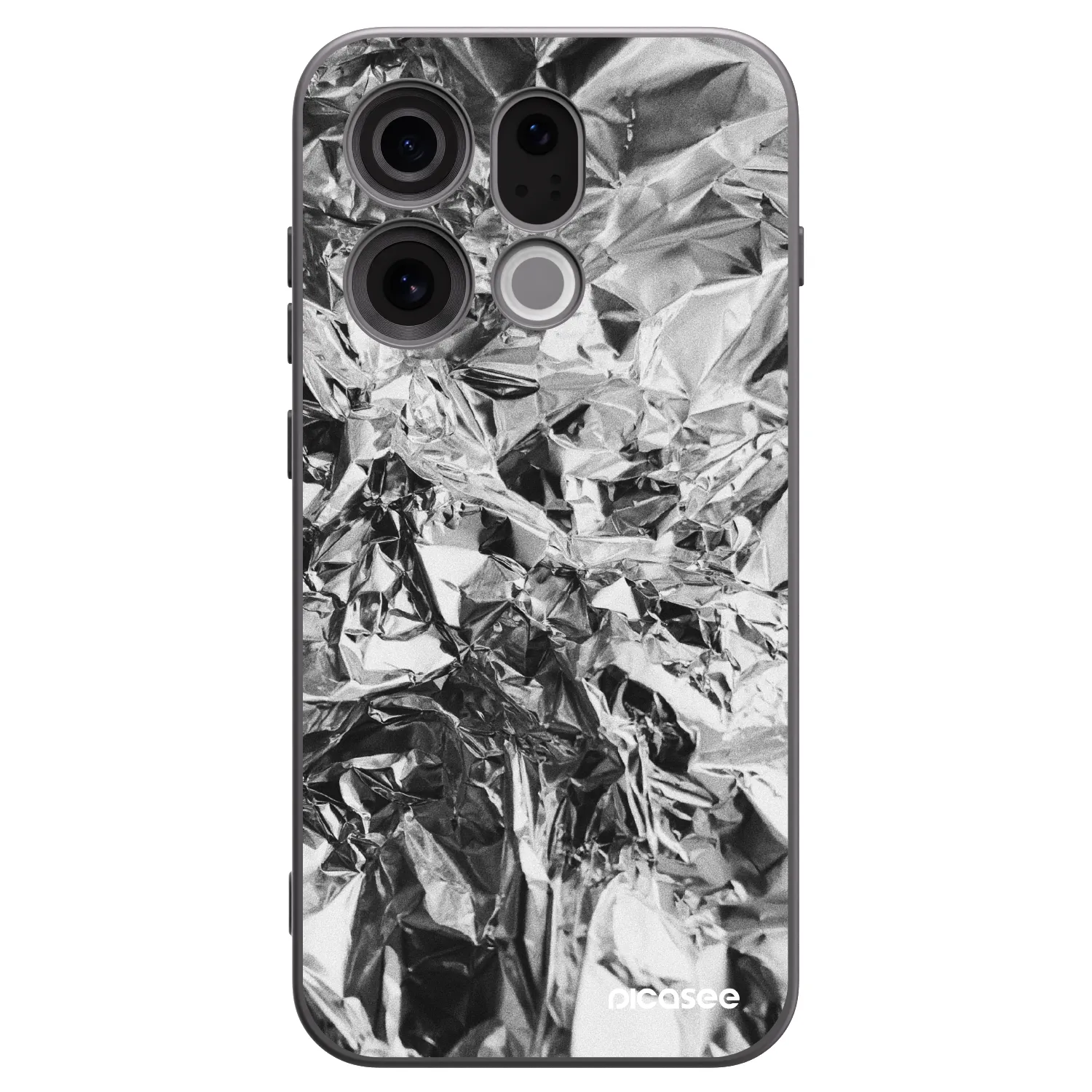 Picasee husă neagră din silicon pentru OPPO Find X9 - Chrome