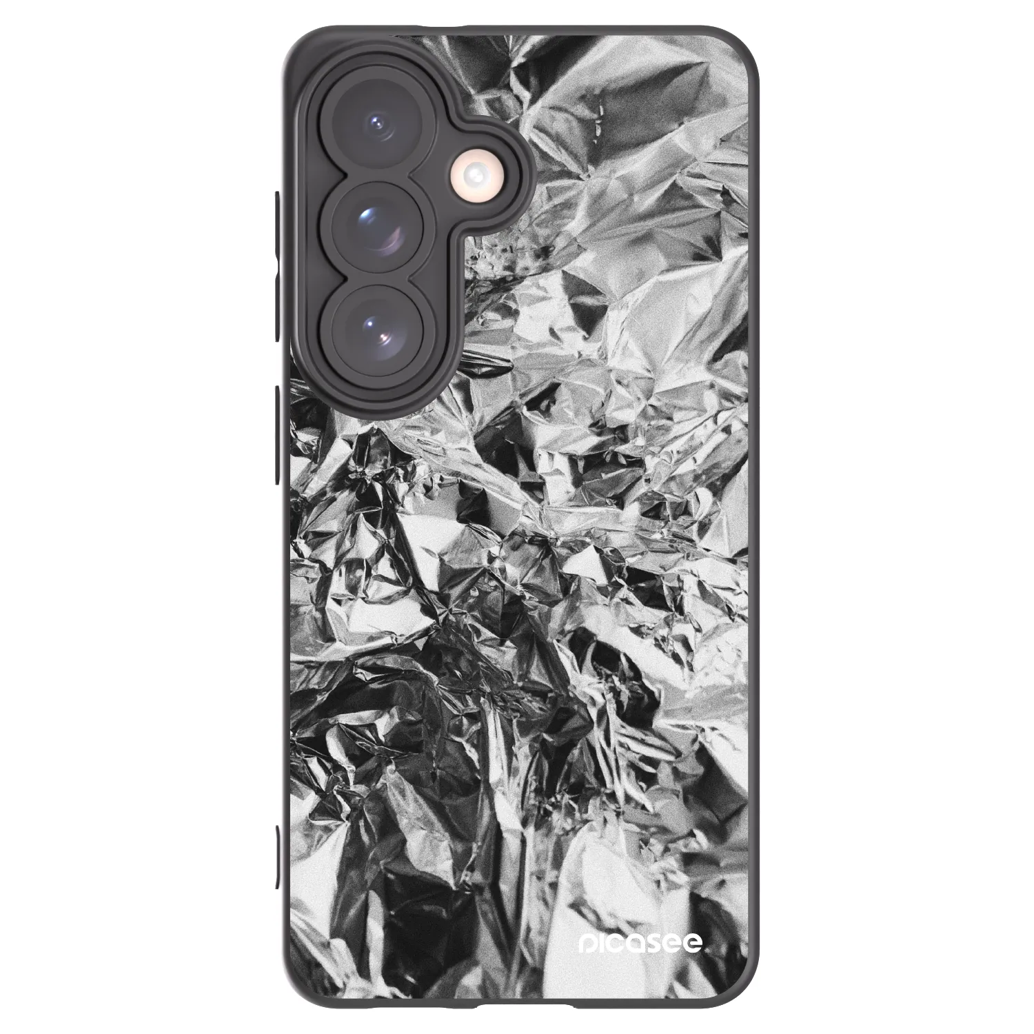 Picasee husă neagră din silicon pentru Samsung Galaxy S26 - Chrome