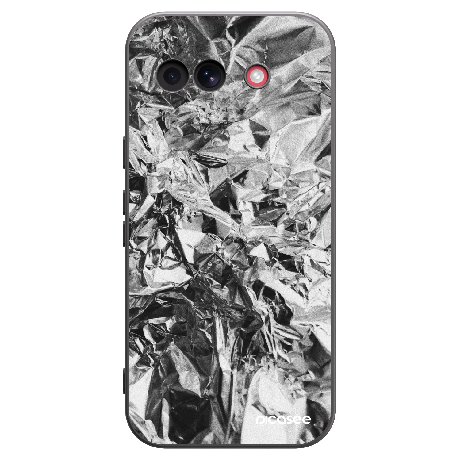 Picasee husă neagră din silicon pentru Google Pixel 10a - Chrome