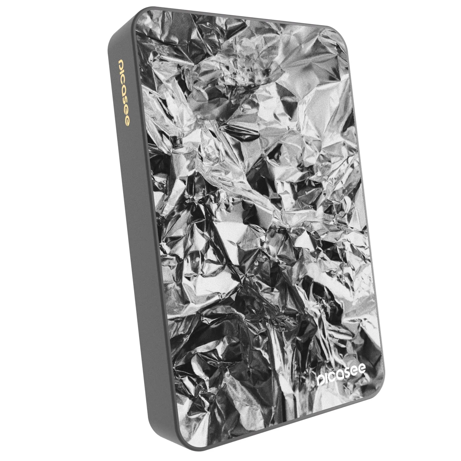 Picasee Powerbank cu MagSafe 10 000 mAh Gri - Chrome