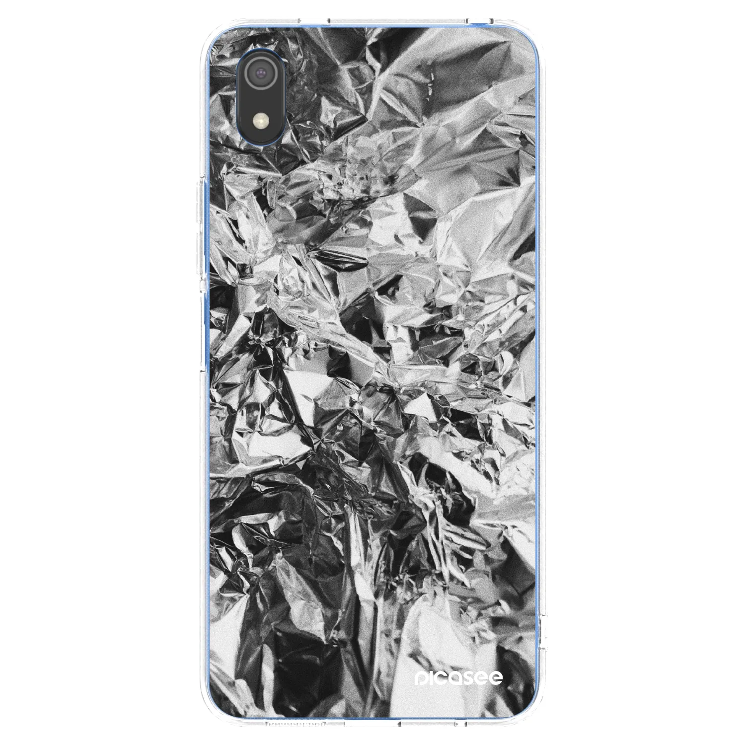 Picasee husă transparentă din silicon pentru Xiaomi Redmi 7A - Chrome