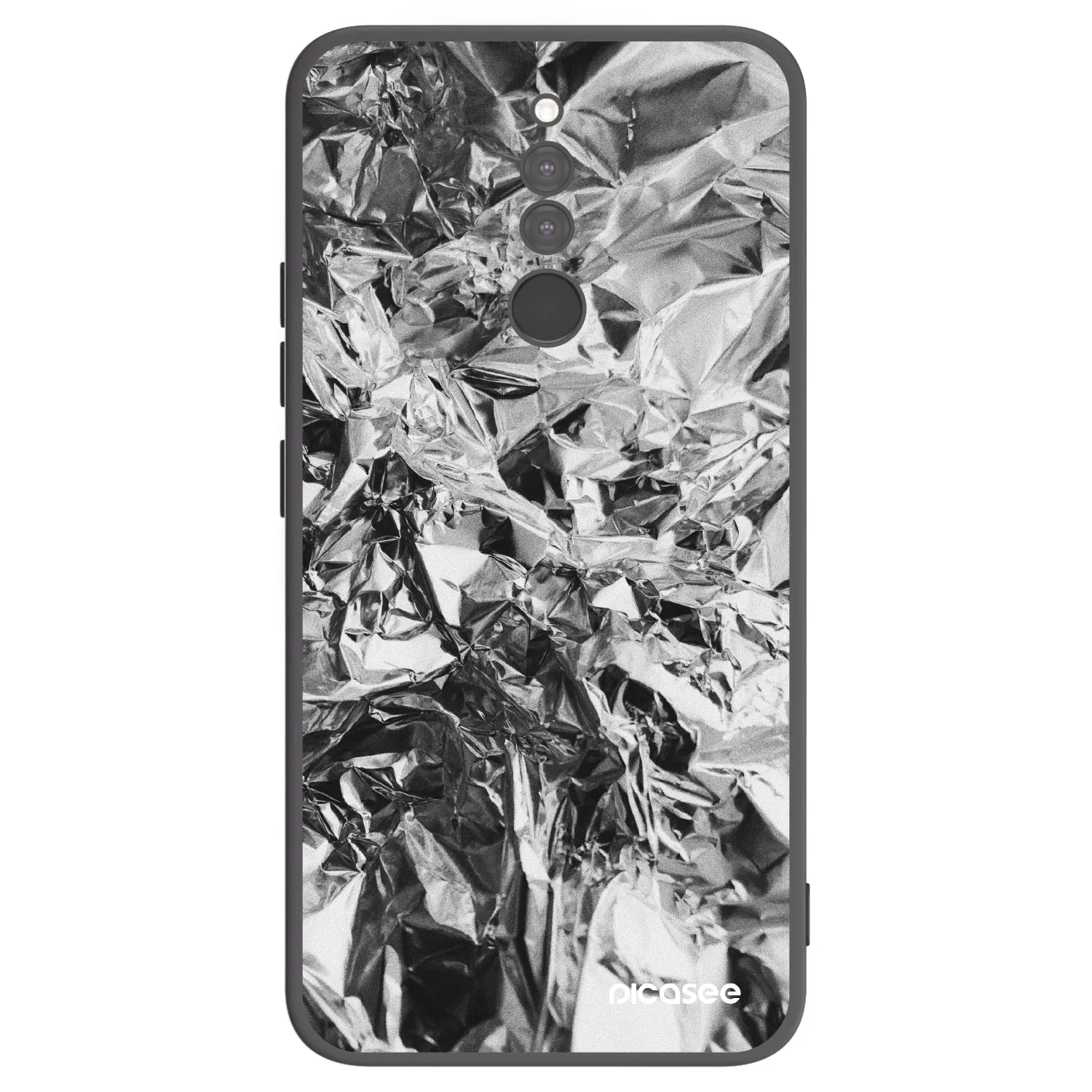 Picasee husă neagră din silicon pentru Xiaomi Redmi 8 - Chrome