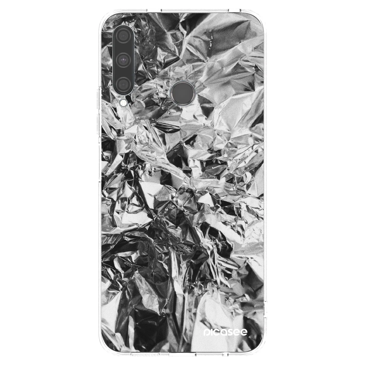 Picasee husă transparentă din silicon pentru Huawei P40 Lite E - Chrome