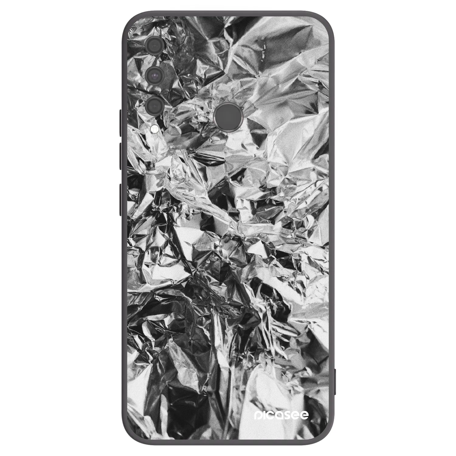 Picasee husă neagră din silicon pentru Huawei P40 Lite E - Chrome